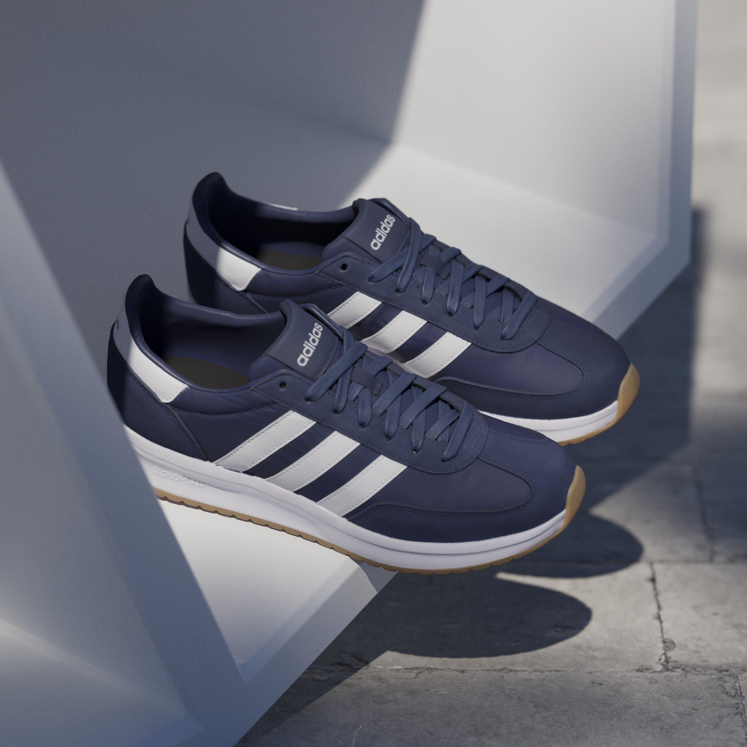 Dark Blue/White - adidas - Run 70s 2.0 Mens Shoes - 12