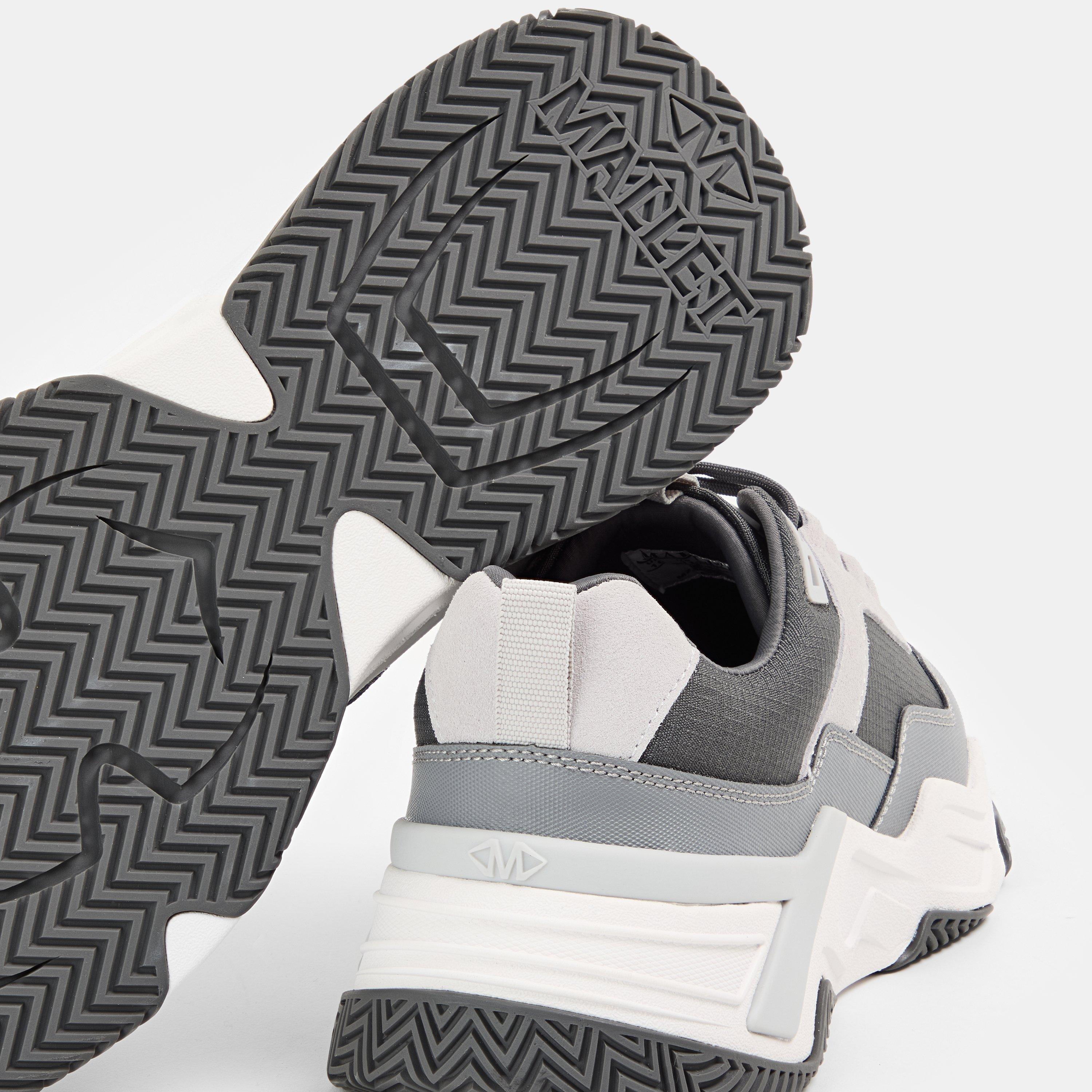 Grey - Mallet - Men's Odyssey Chunky Trainers - 4