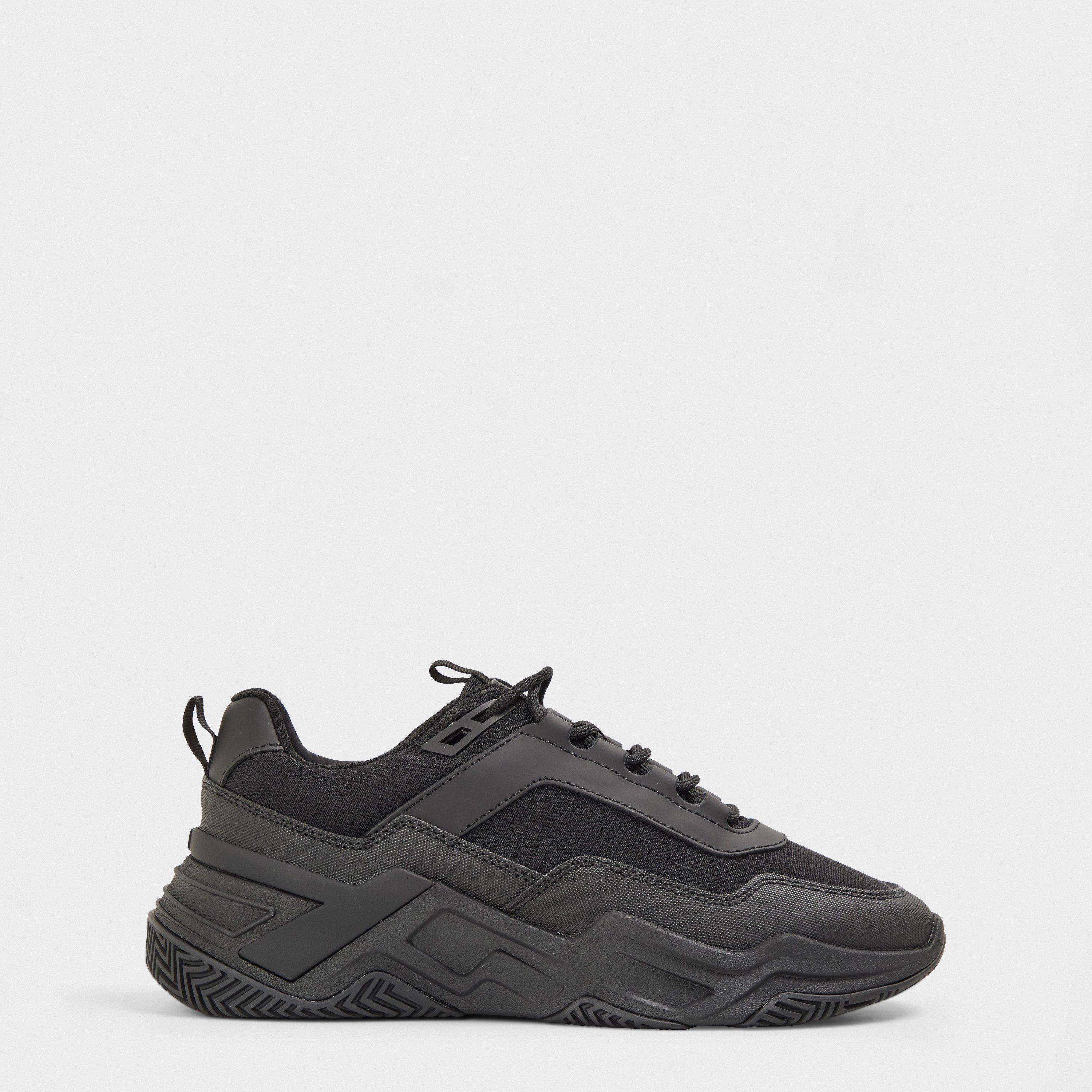 Mallet Men's Odyssey Chunky Trainers - Blackout - Size 7 (41)
