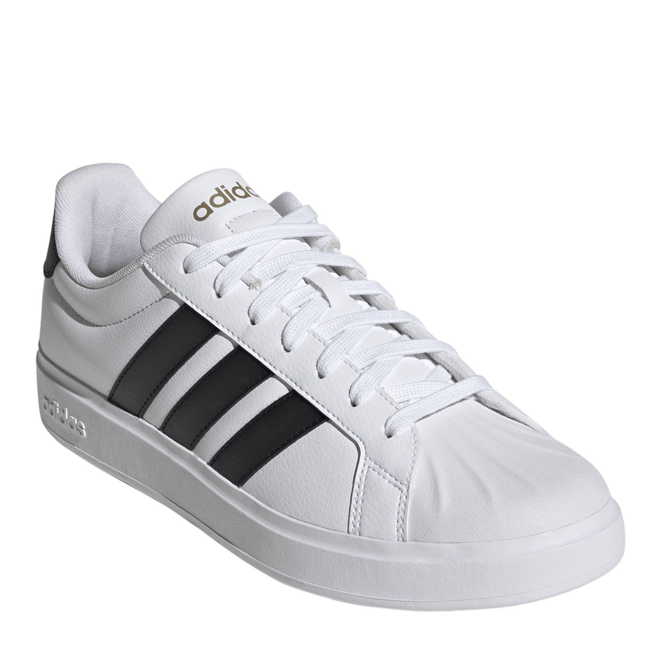 White/Black - adidas - Men's Street Talk Low-Top Trainers - 3