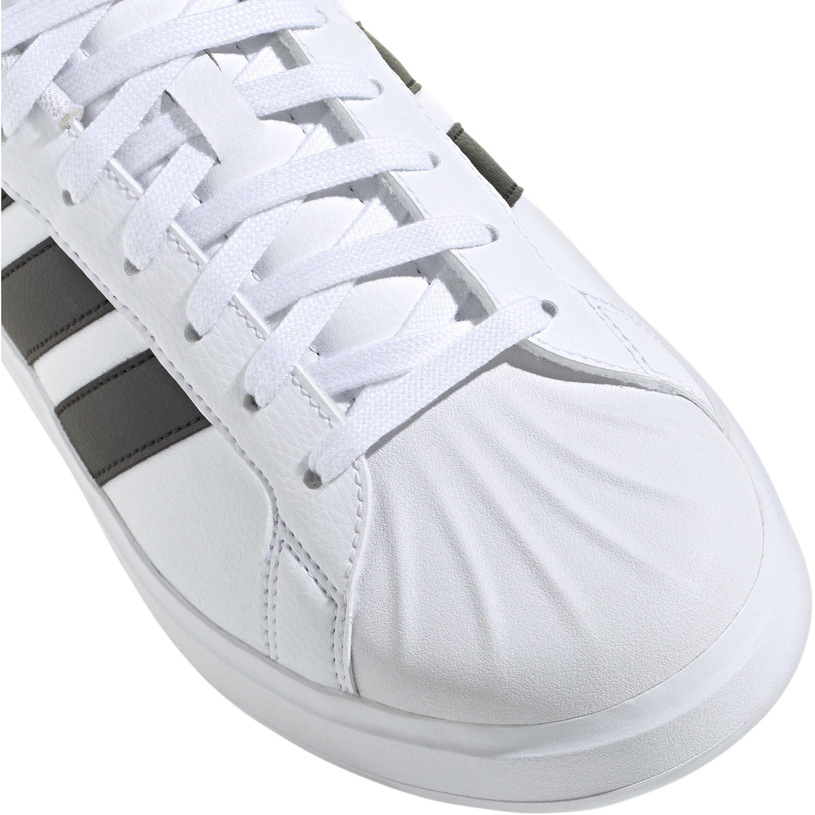 White/Black - adidas - Men's Street Talk Low-Top Trainers - 8