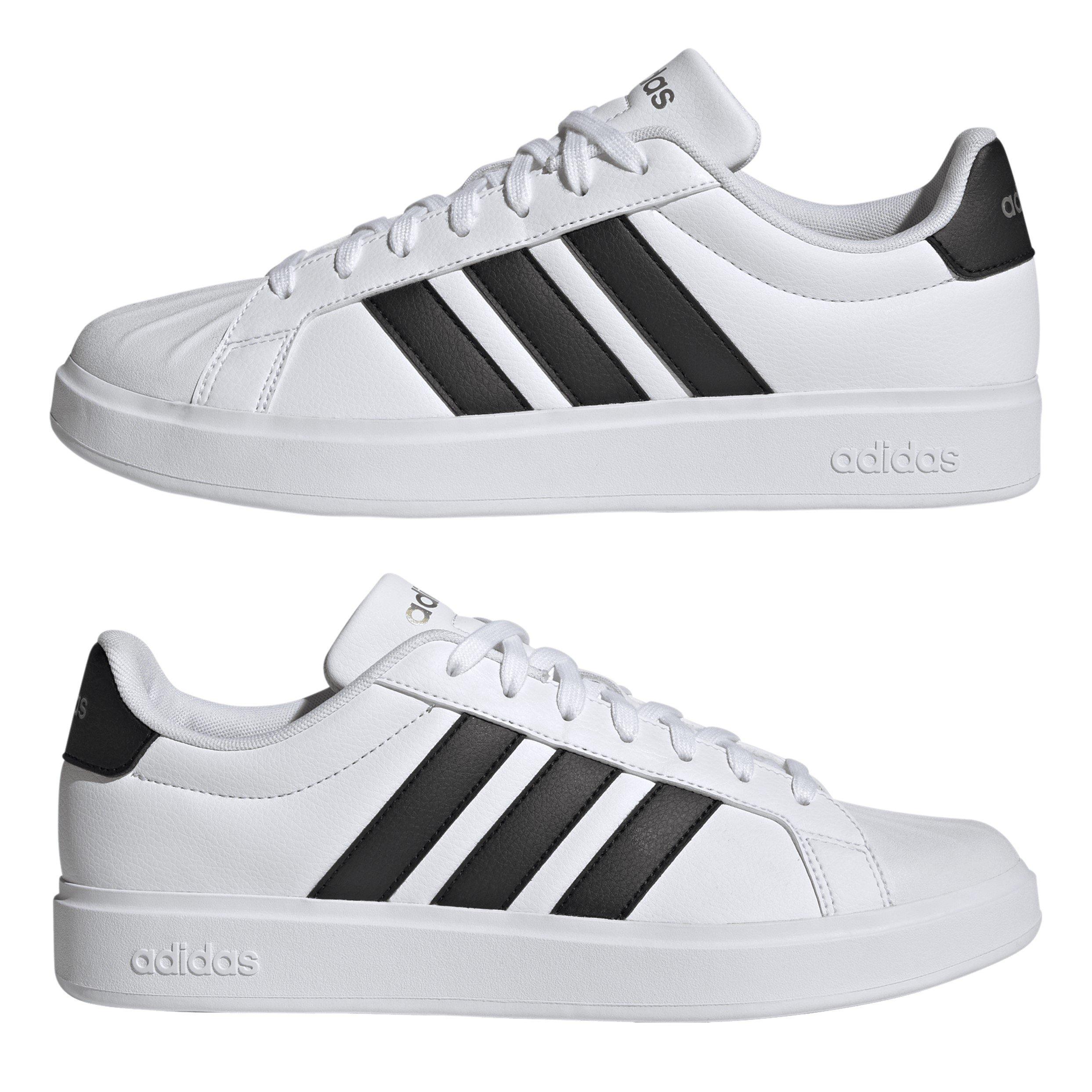 White/Black - adidas - Men's Street Talk Low-Top Trainers - 9