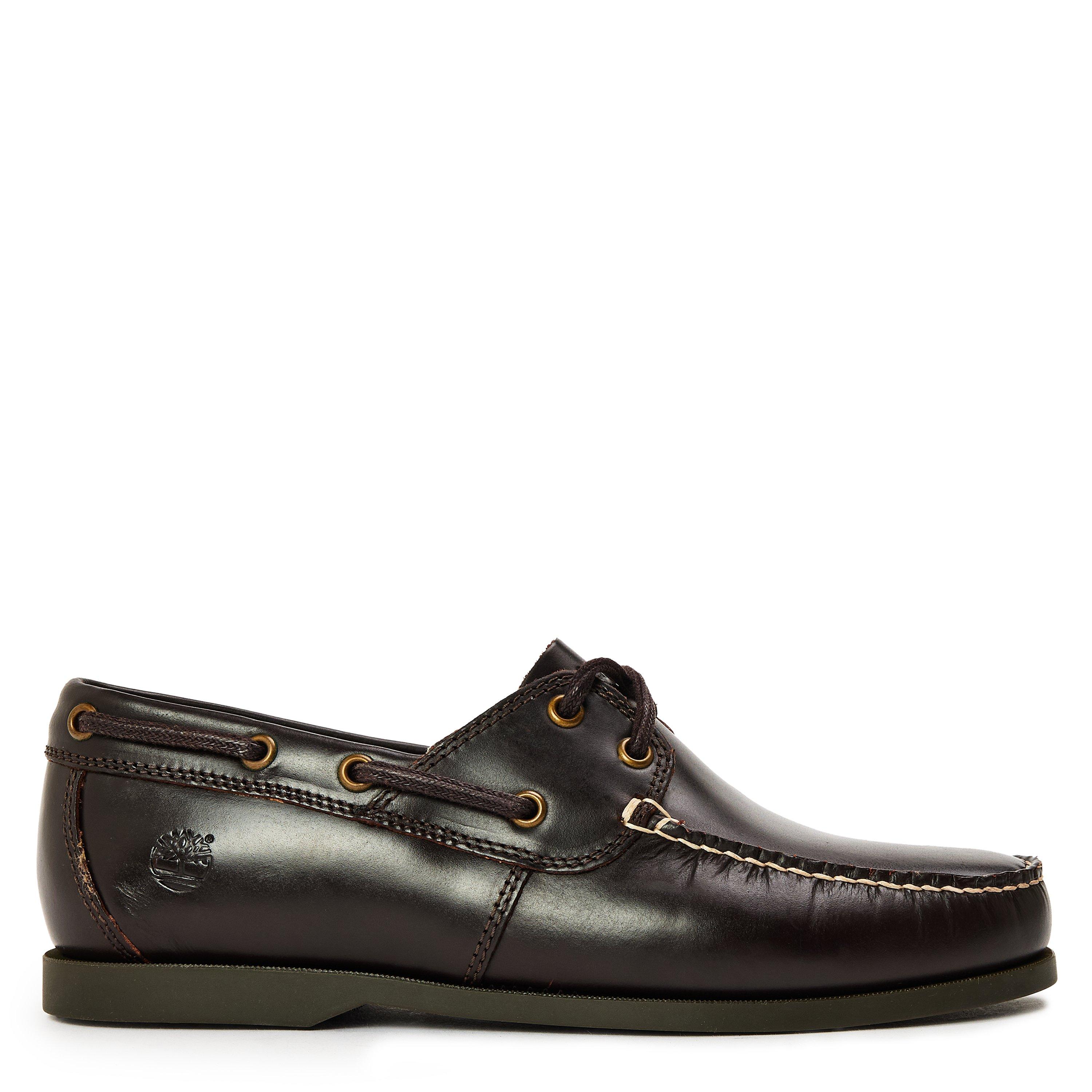 Timberland Men's Boat Shoe - Dark Brown - 6.5 (40)