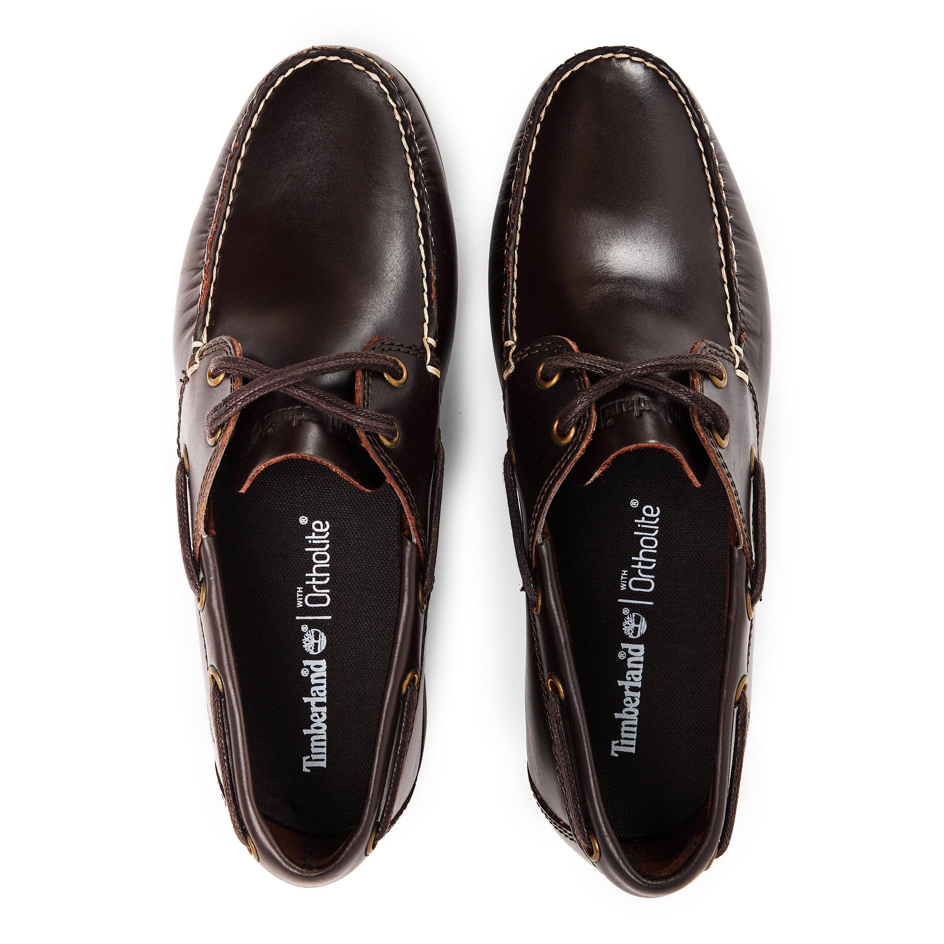 Marrón oscuro - Timberland - Timb Boat Shoe Sn99 - 4