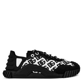 Dolce and Gabbana Ns1 Graffiti Low Profile Sneakers