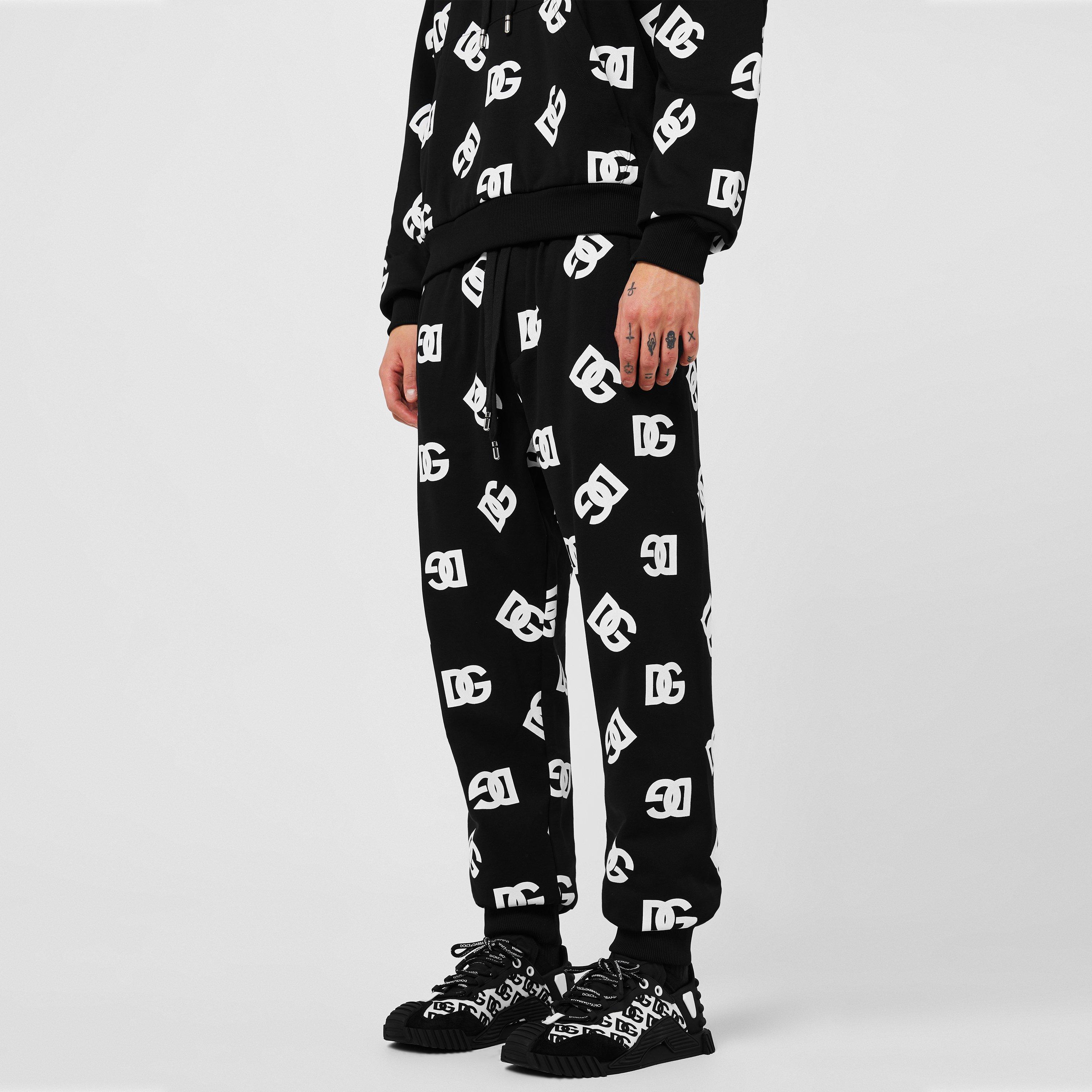 Blk/Wht HWVBN - Dolce and Gabbana - Ns1 Graffiti Low Profile Sneakers - 2