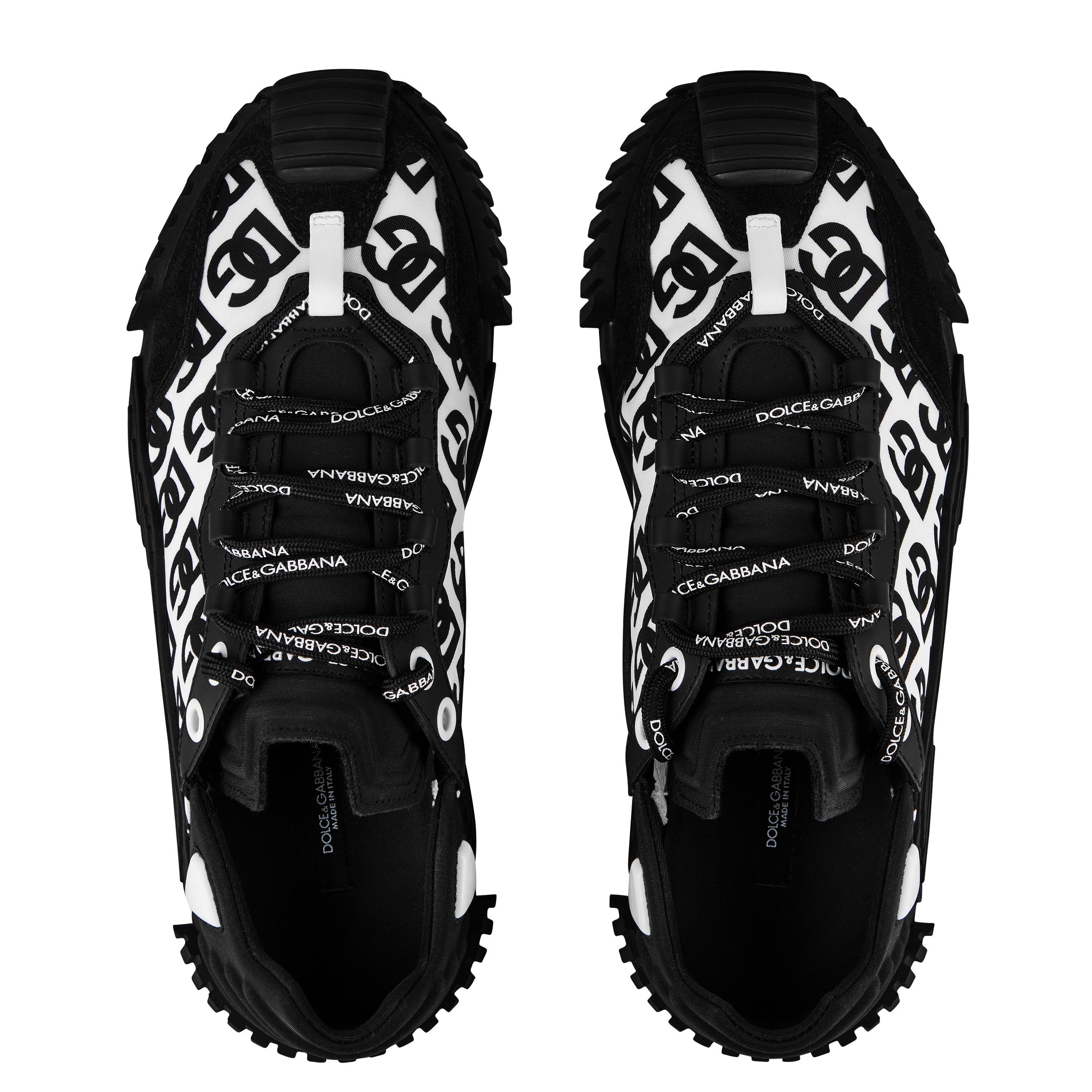 Blk/Wht HWVBN - Dolce and Gabbana - Ns1 Graffiti Low Profile Sneakers - 6