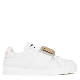 Dolce and Gabbana Large Plaque Sneakers