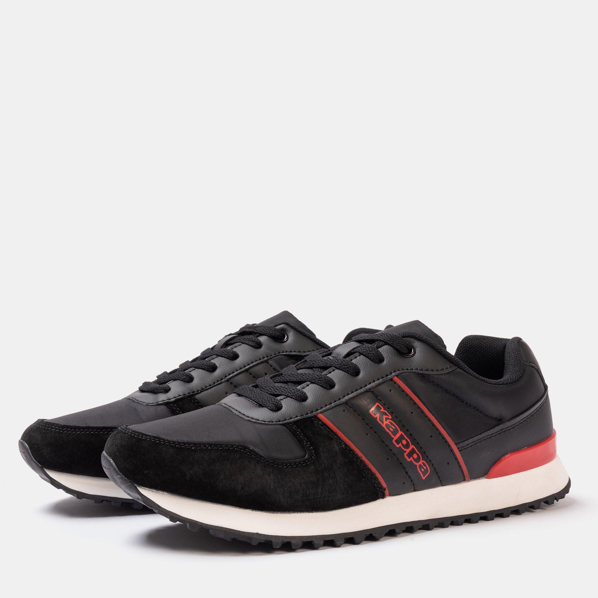 Black/Red - Kappa - BR Trainer Mens - 7
