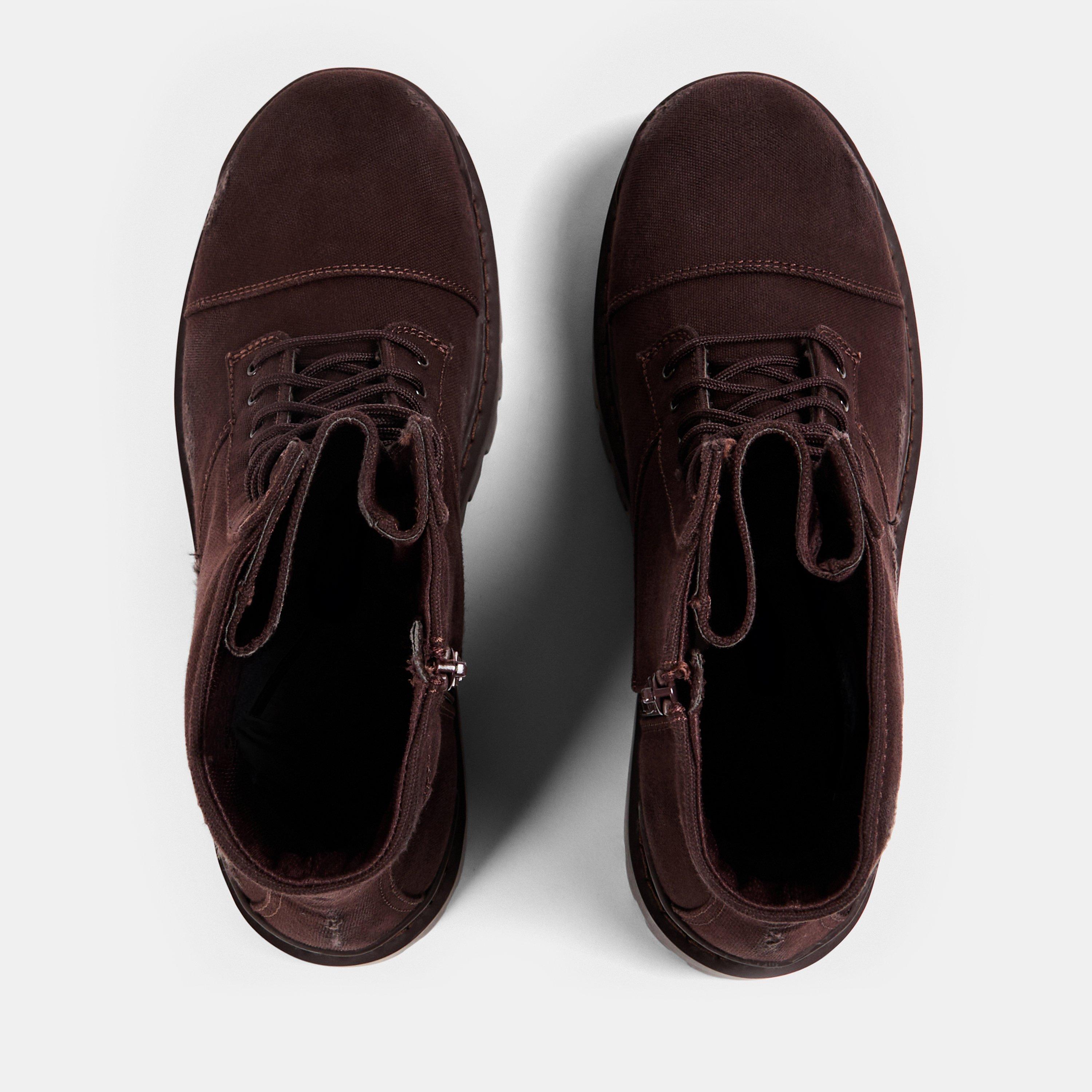 Dark Brown - Balenciaga - Men's Bal Combat Strike Hiker Rugged Boots - 5