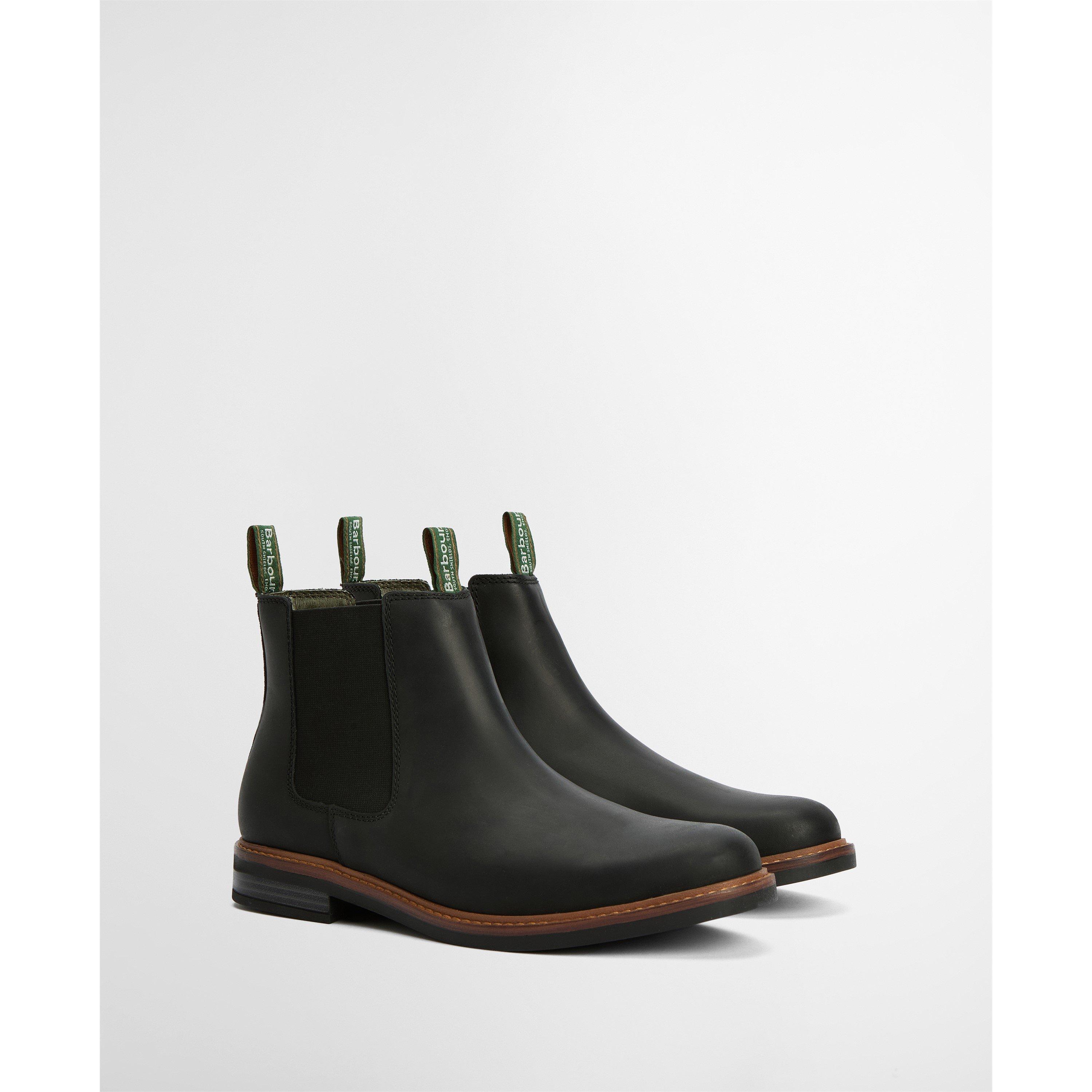 Black BK11 - Barbour - Men's Farsley Chelsea Boots - 9