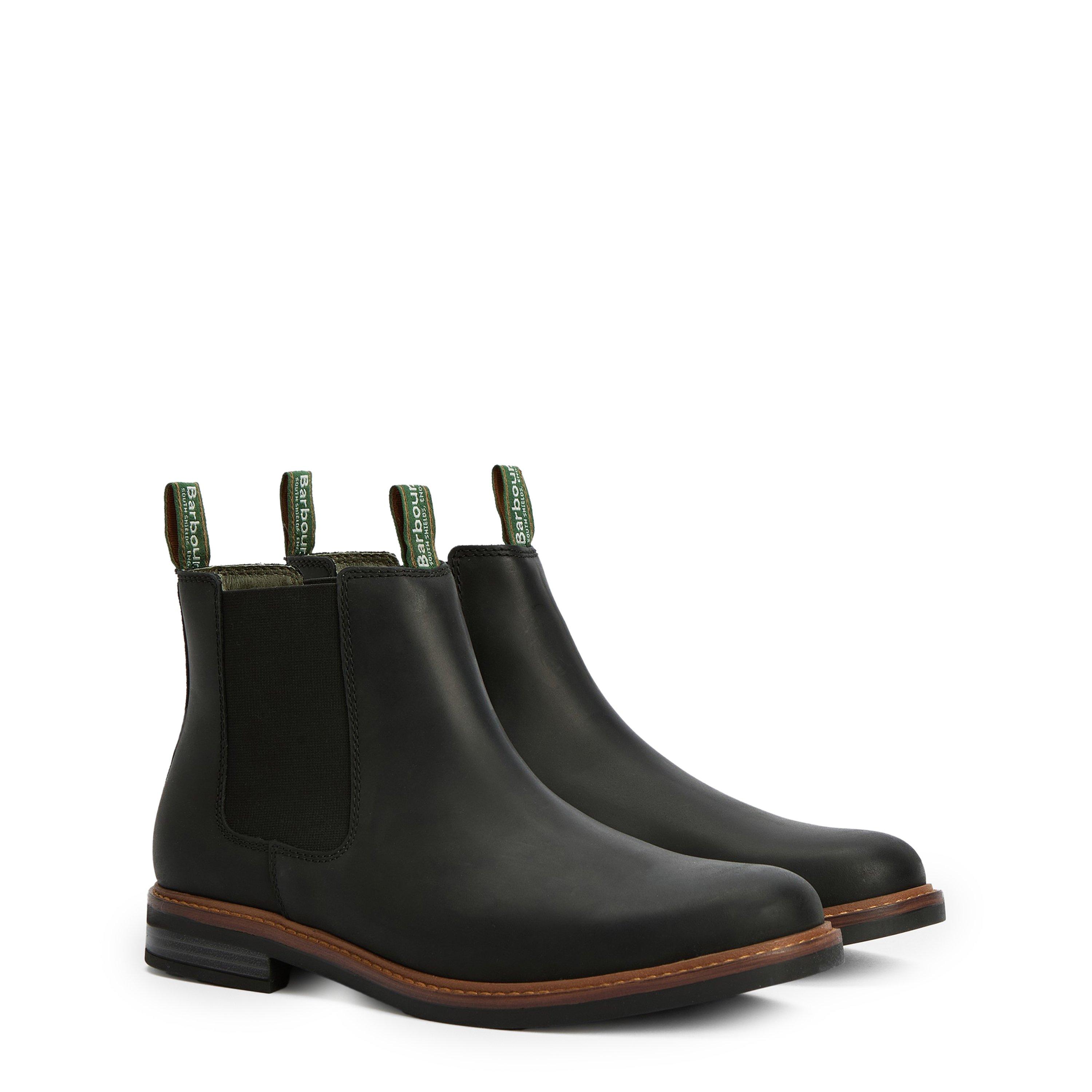 Black BK11 - Barbour - Men's Farsley Chelsea Boots - 4