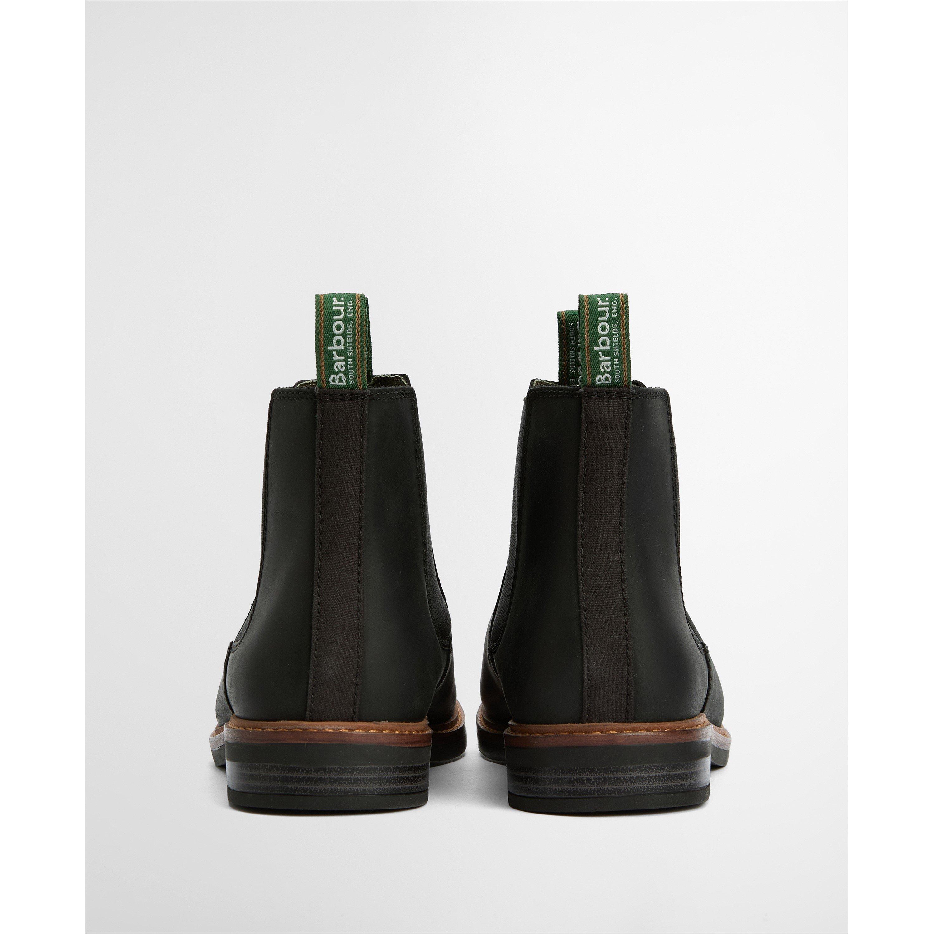 Black BK11 - Barbour - Men's Farsley Chelsea Boots - 8