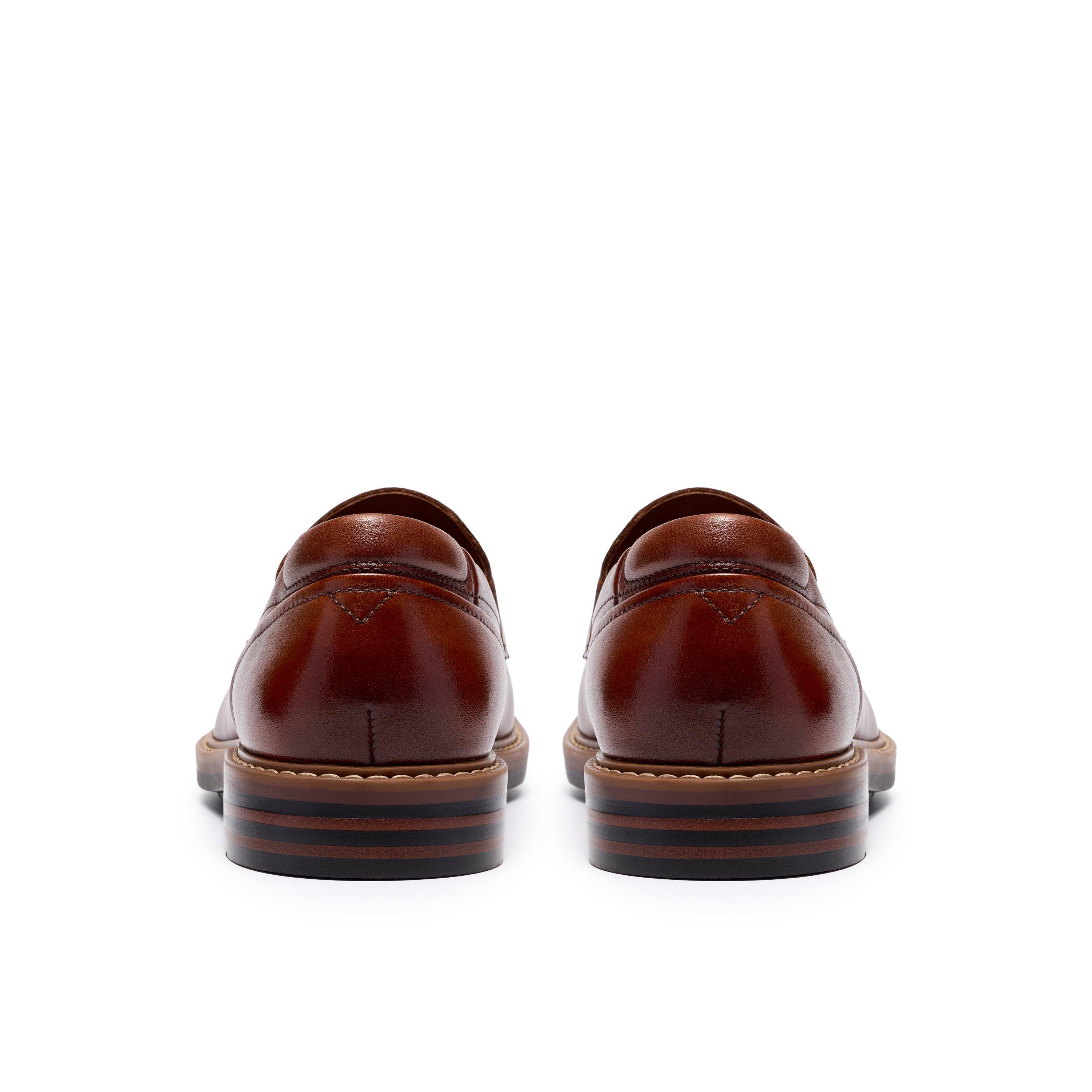 Tan Leather - Clarks - Clarks Aldwin 2 Step Sn64 - 5