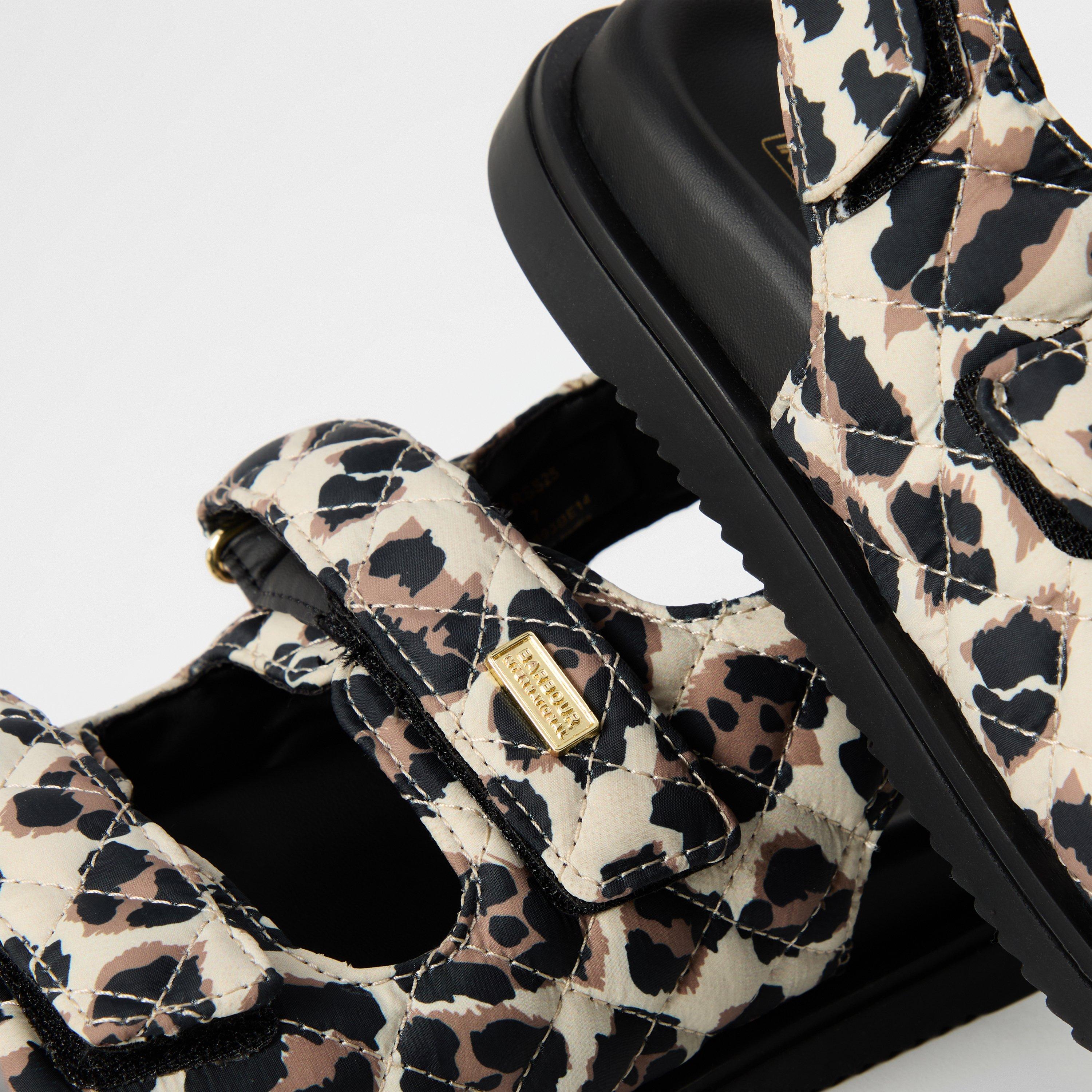 Beige Jaguar - Barbour International - Soules Sandals - 4