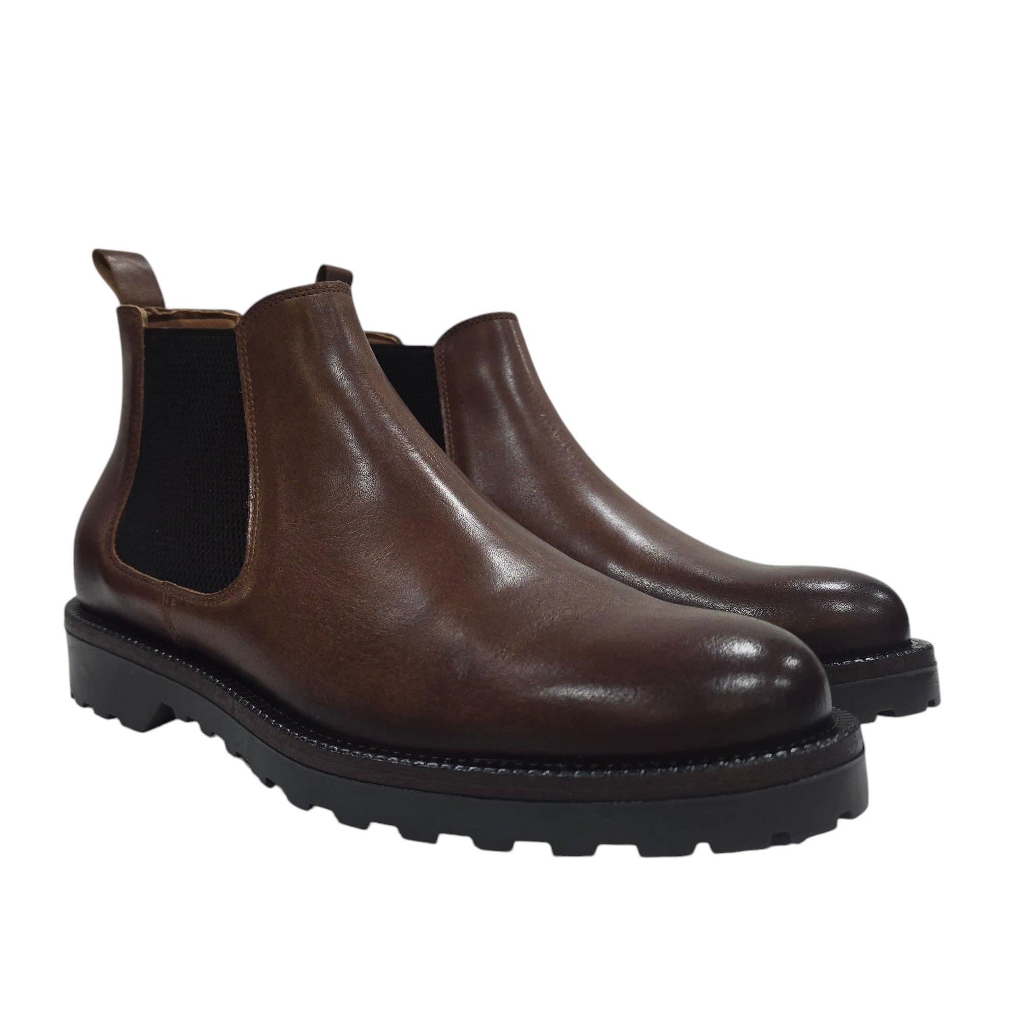 Tan - Deakins - Mens Deaks Republic Chelsea Boots - 3