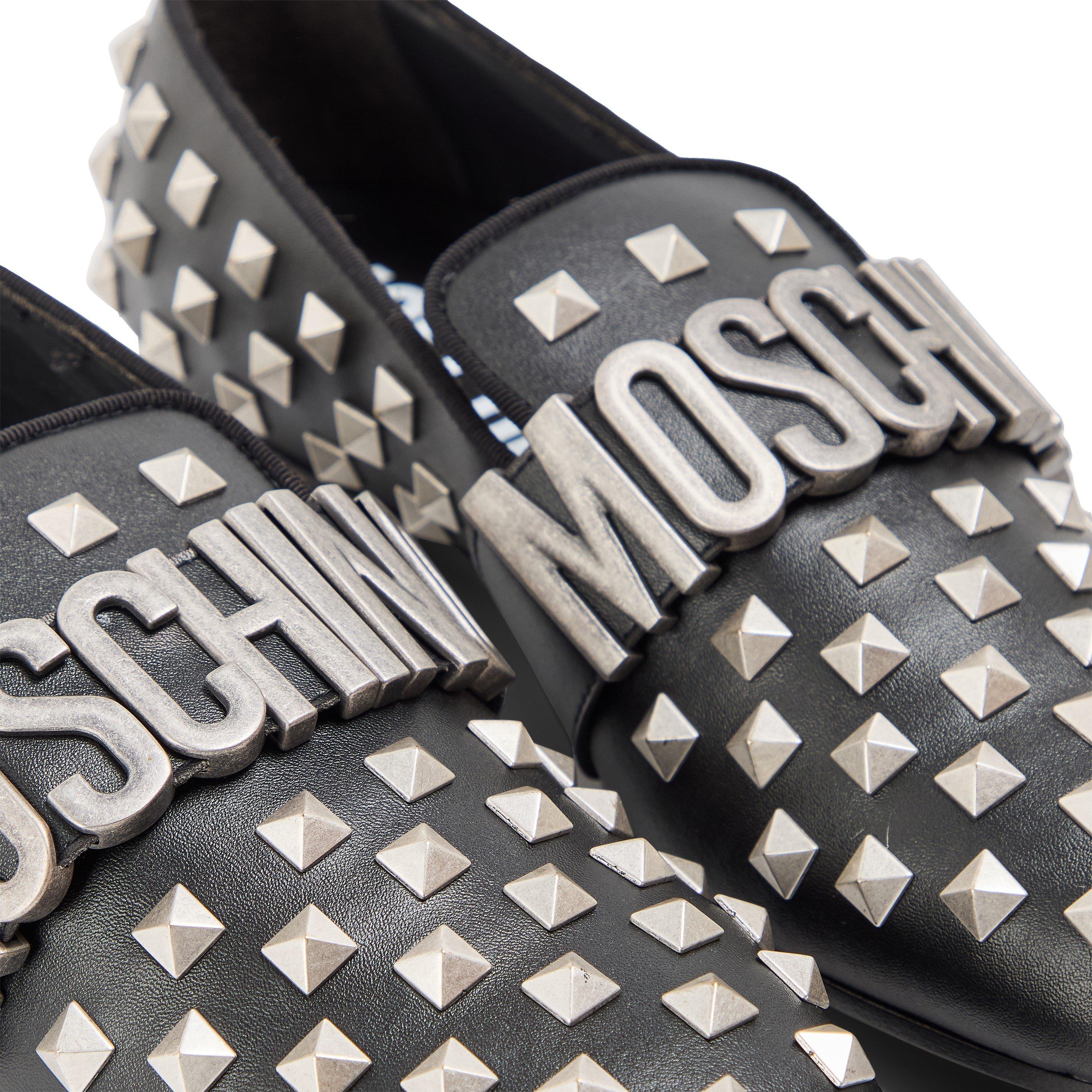 Black - Moschino - Moschino Stdded Lfrs Sn99 - 3