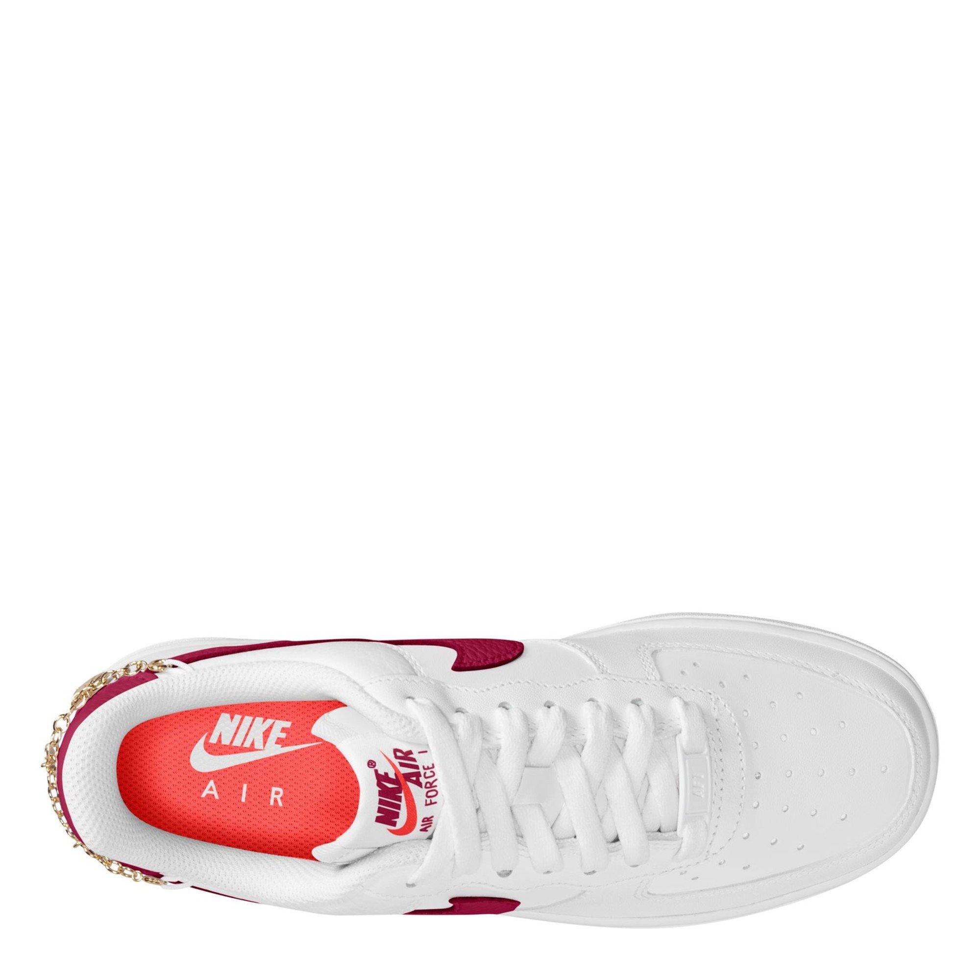 White/Team Red - Nike - Nike AF1 07 Gel Ld64 - 10
