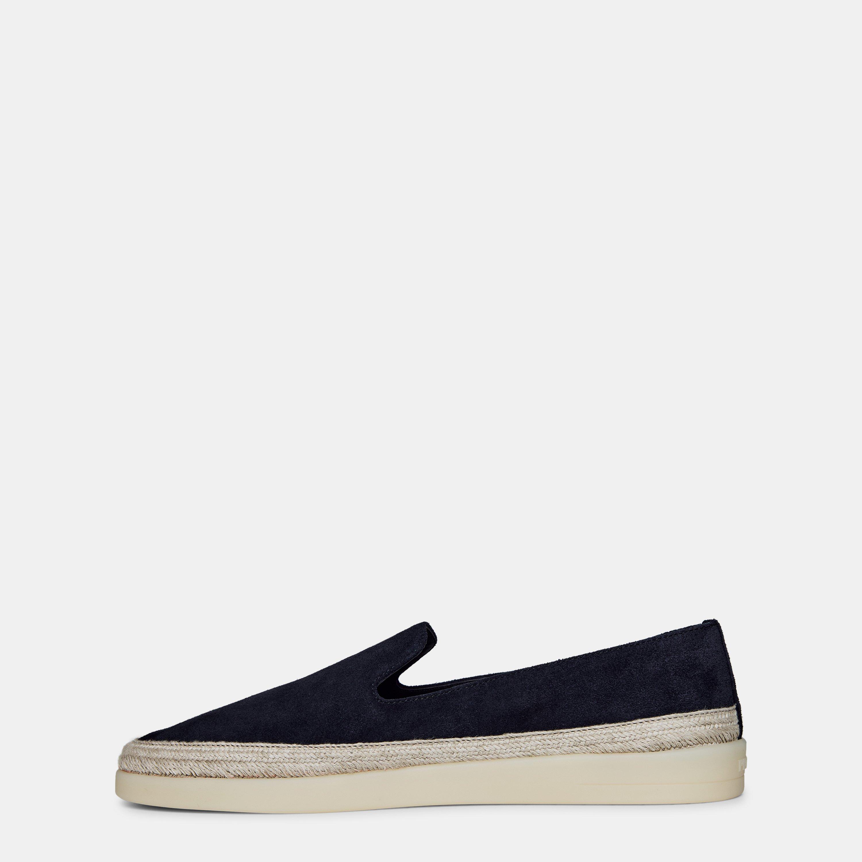 Navy - Prada - Suede Loafers - 2