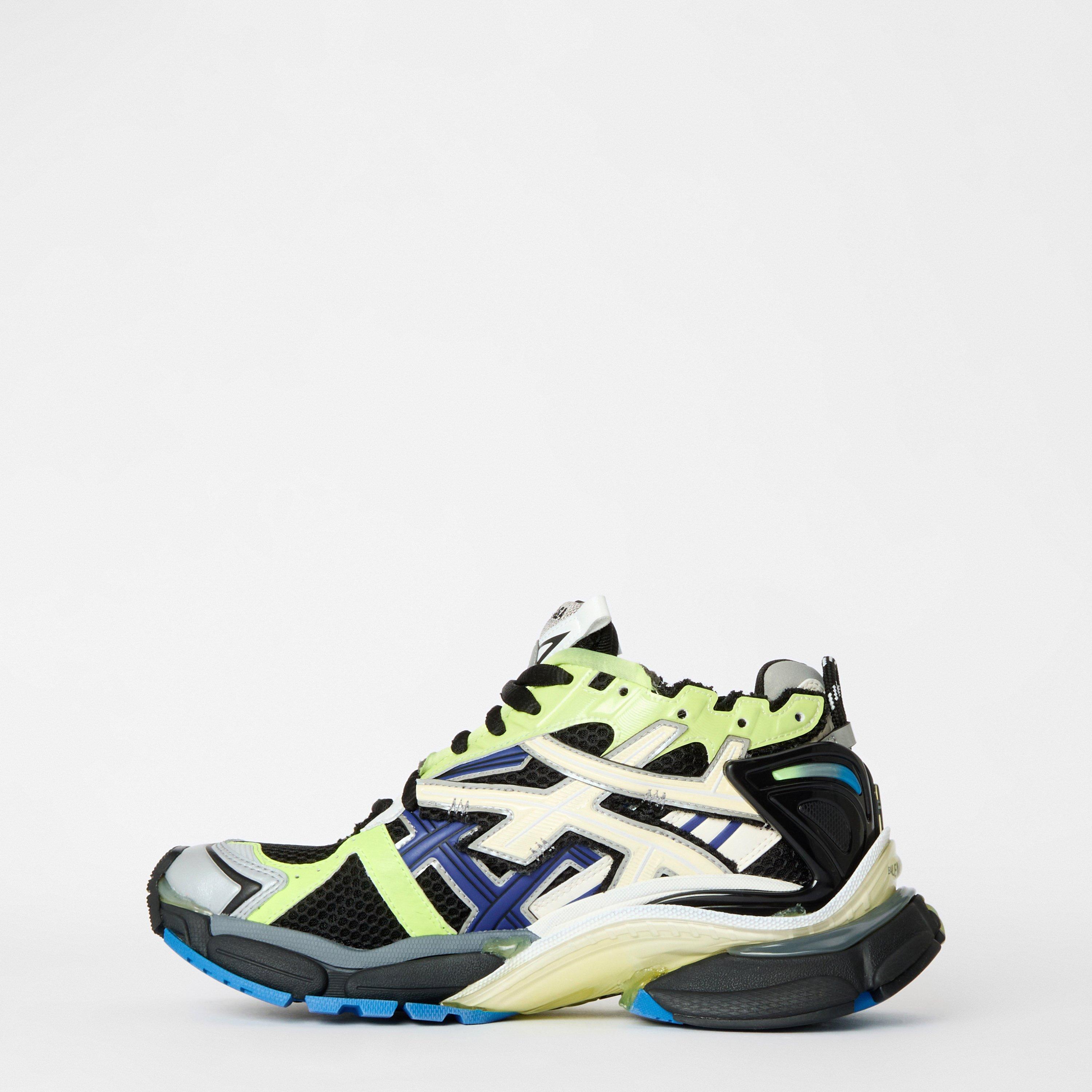 Green/Blue/Beig - Balenciaga - Men's Chunky Trainers, Chunky Style - 2