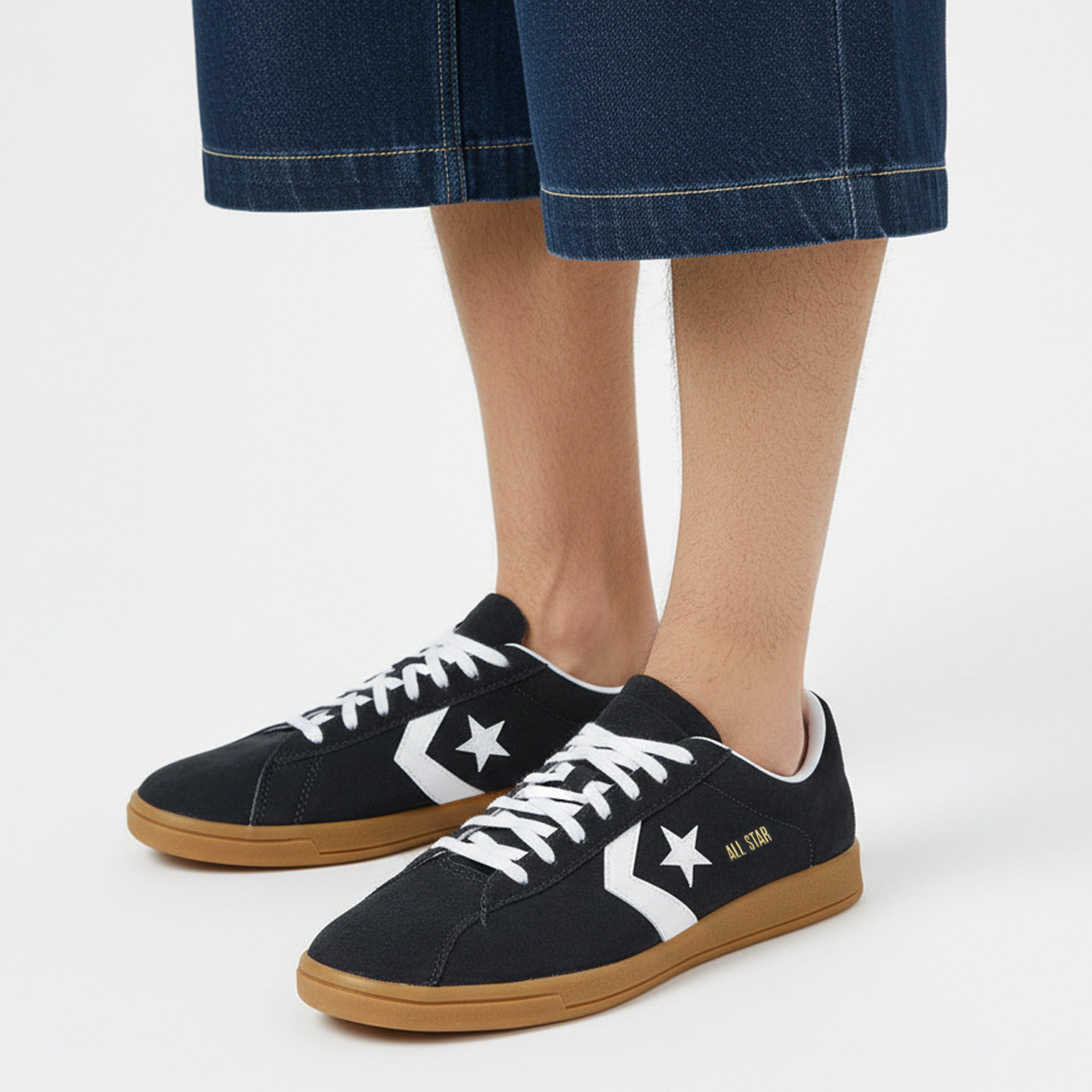 Blk/White/Gum - Converse - Men's Low-Top Trainers - 3