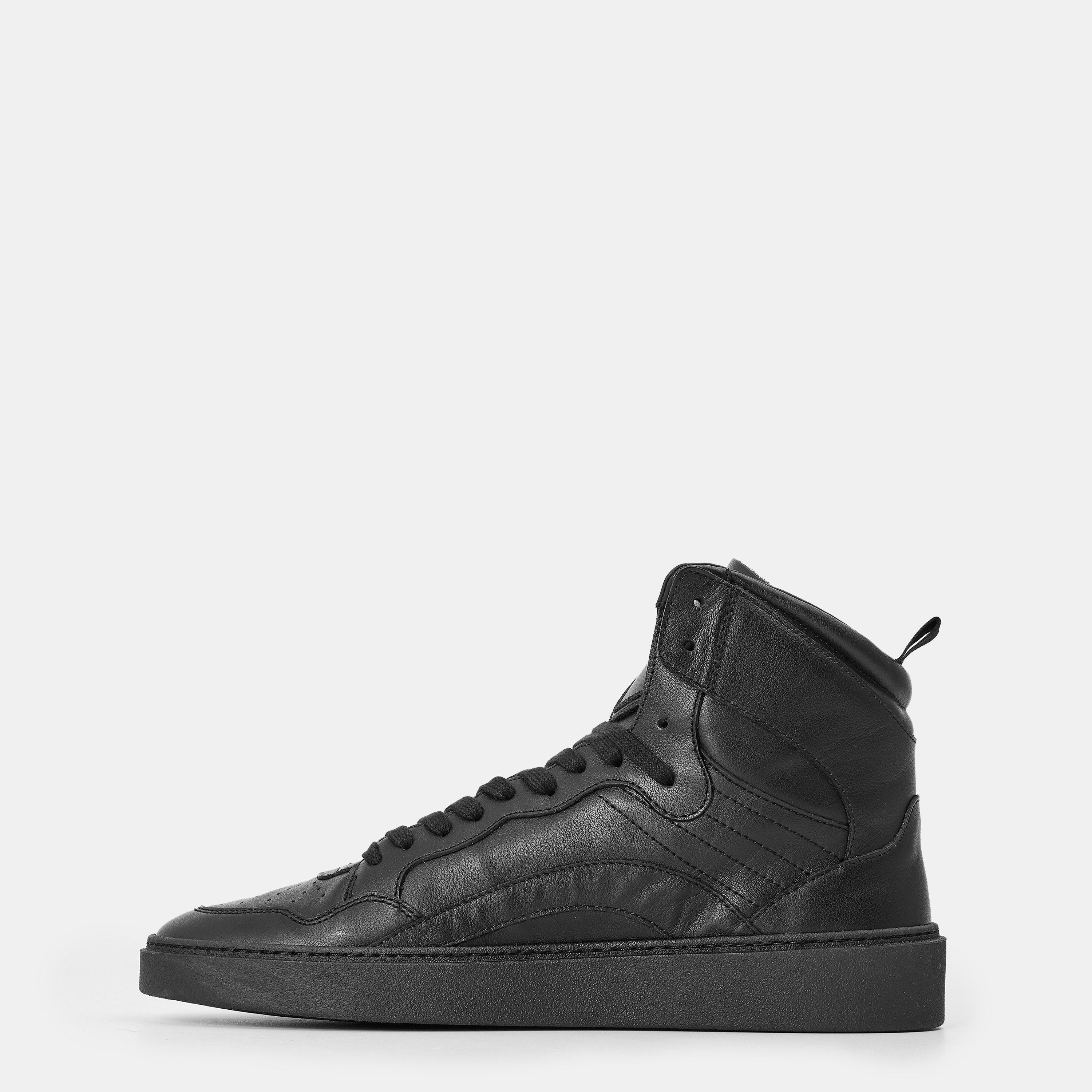 Black - DSquared2 - Men's High-Top Trainers - 2