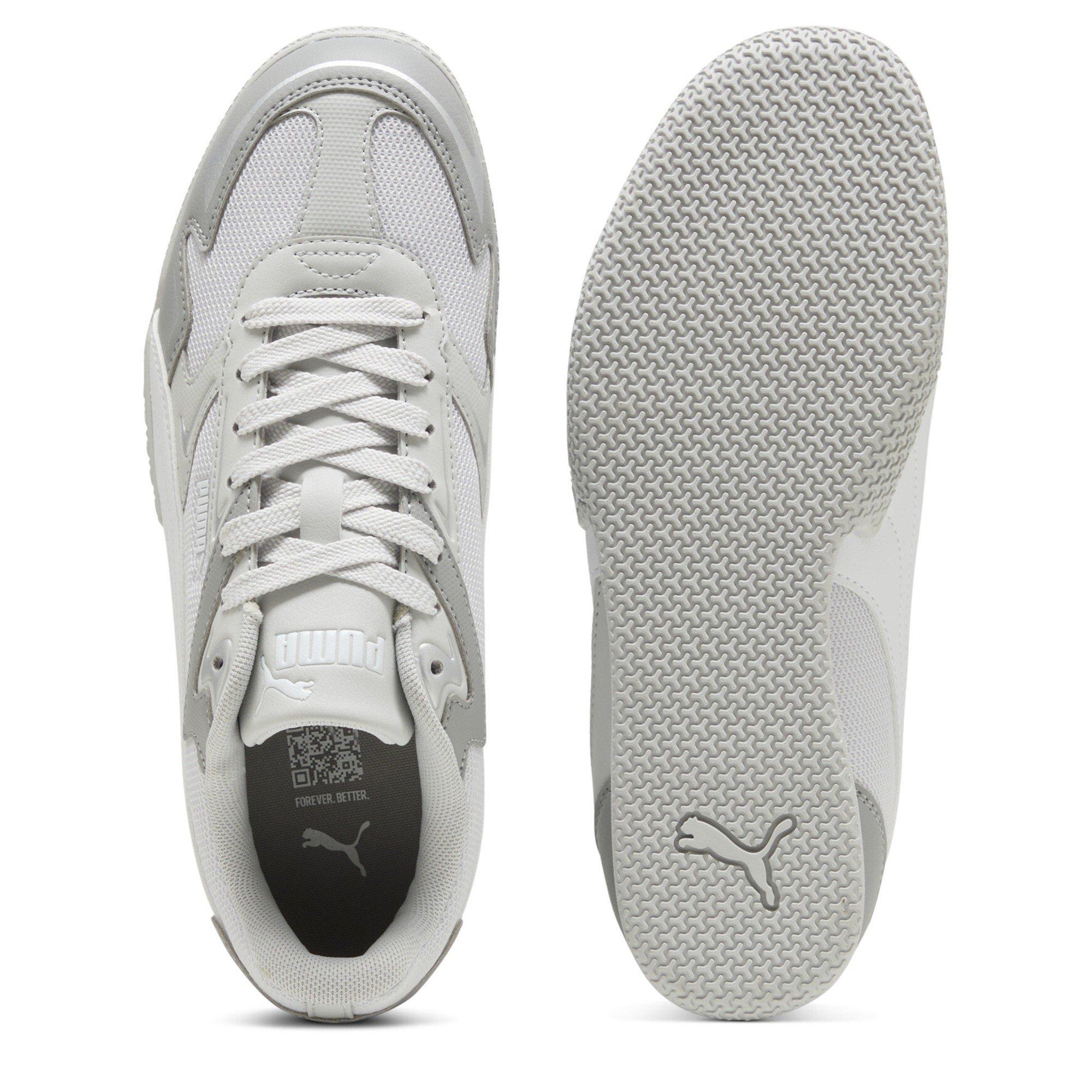Gray/Wht-Silver - Puma - Bella Donna Y2K Womens Shoes - 3