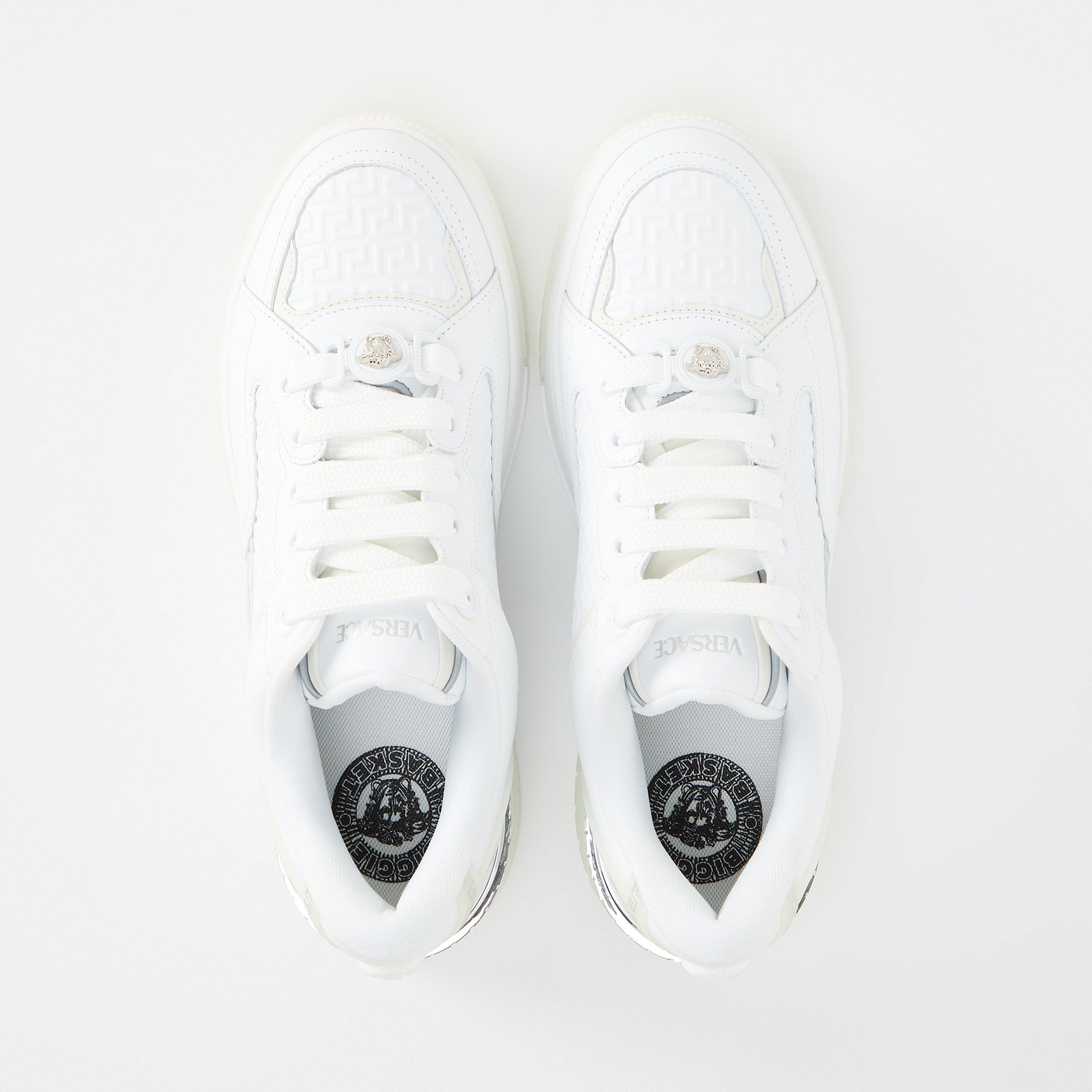 White - Versace - Men's Chunky Trainers, Chunky Style - 5