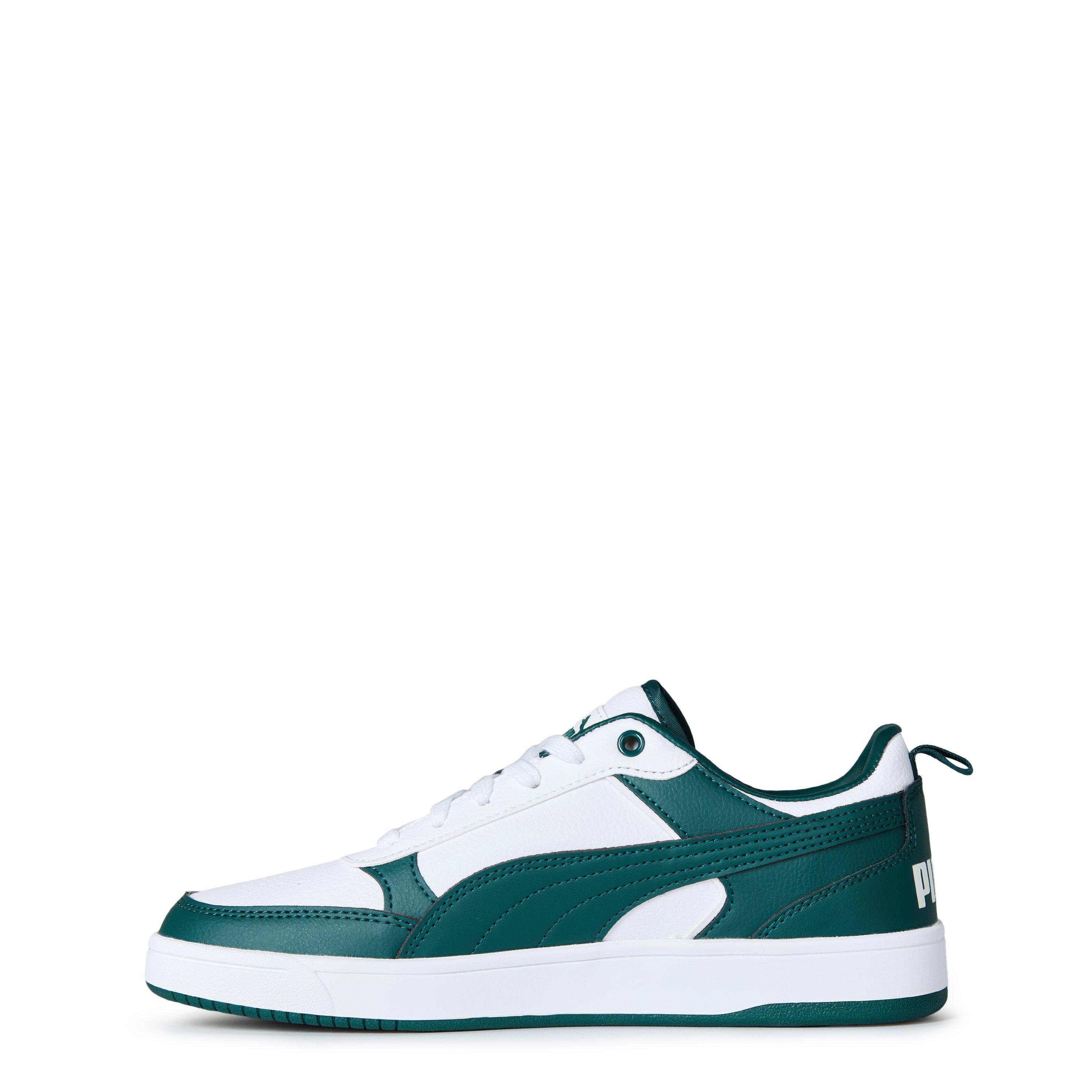 Wht/Malachit - Puma - Adults Dribble Court Trainers - 2