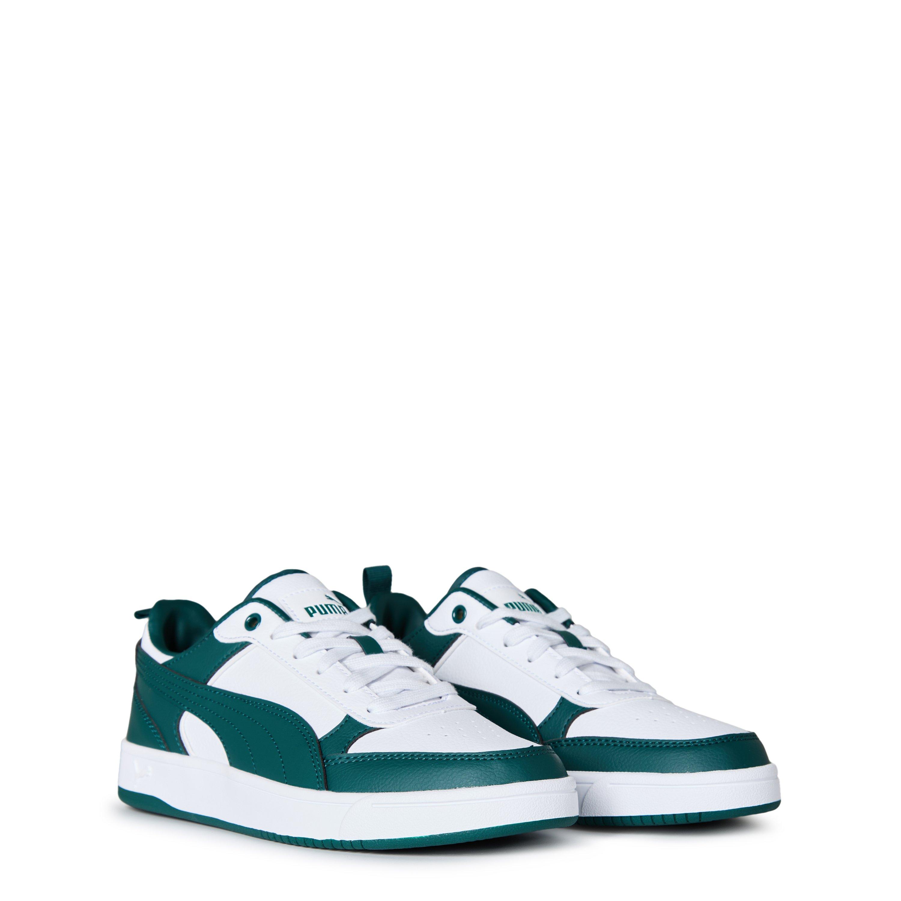 Wht/Malachit - Puma - Adults Dribble Court Trainers - 3