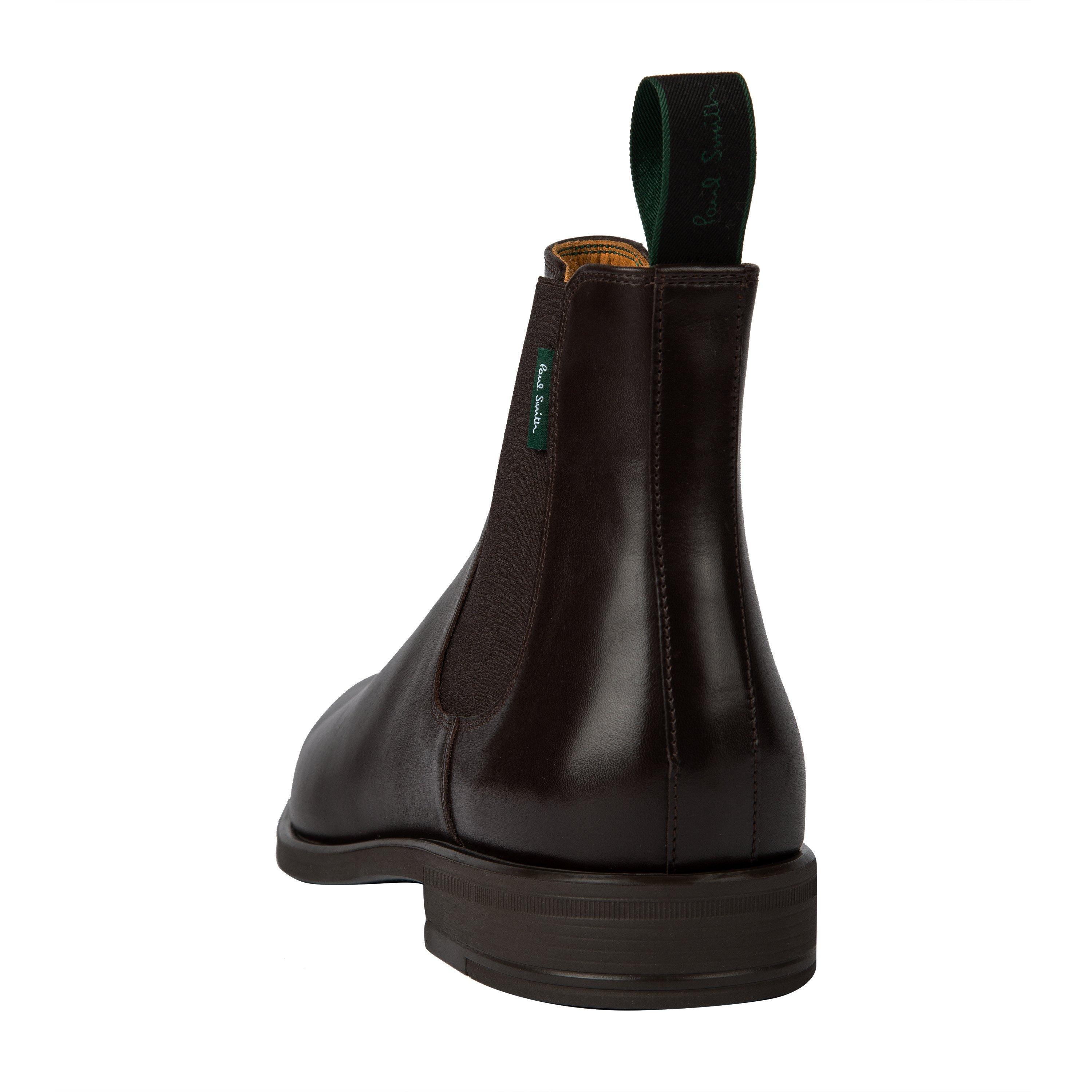 Brown 66 - PS Paul Smith - Men's Cedric Chelsea Boots - 3