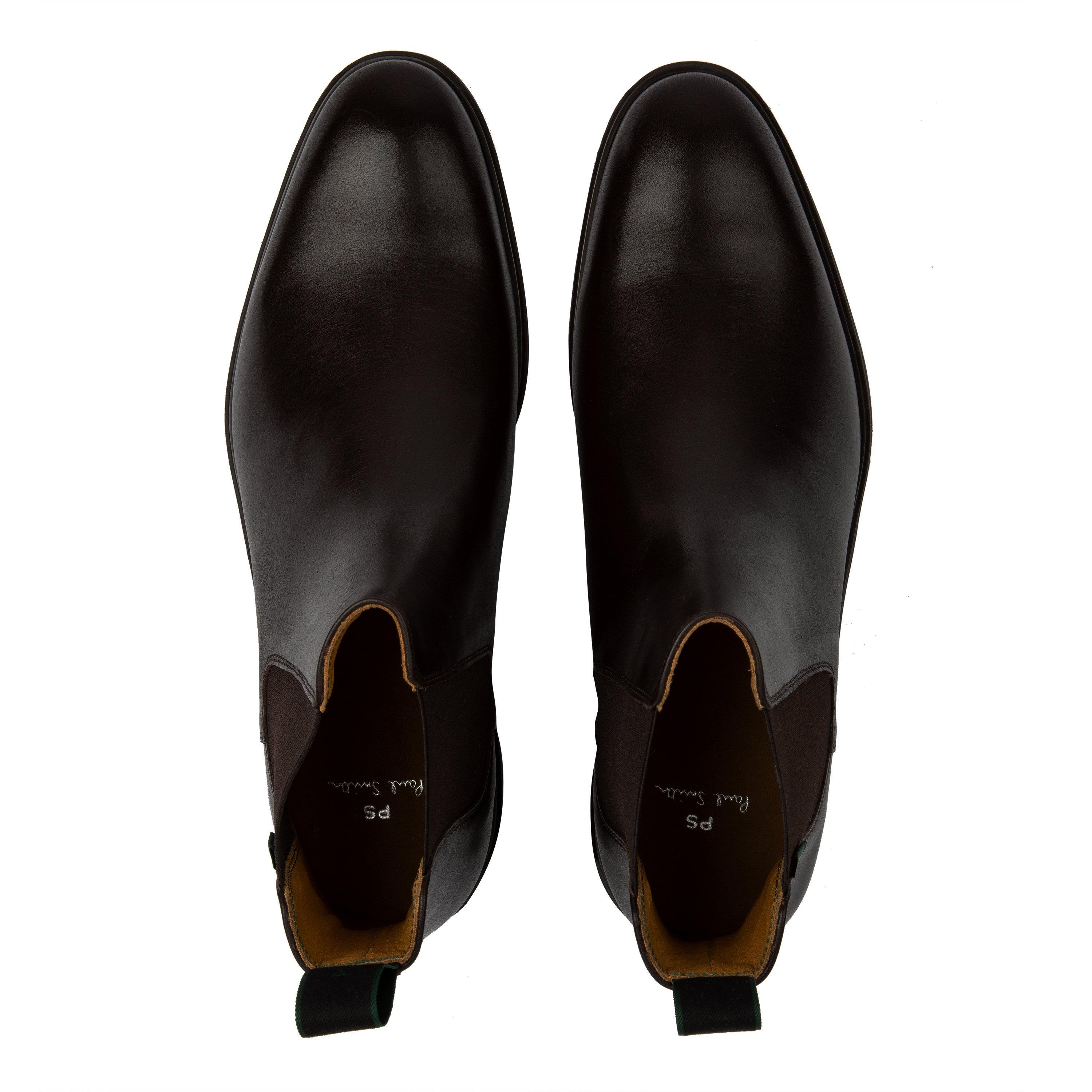 Brown 66 - PS Paul Smith - Men's Cedric Chelsea Boots - 6