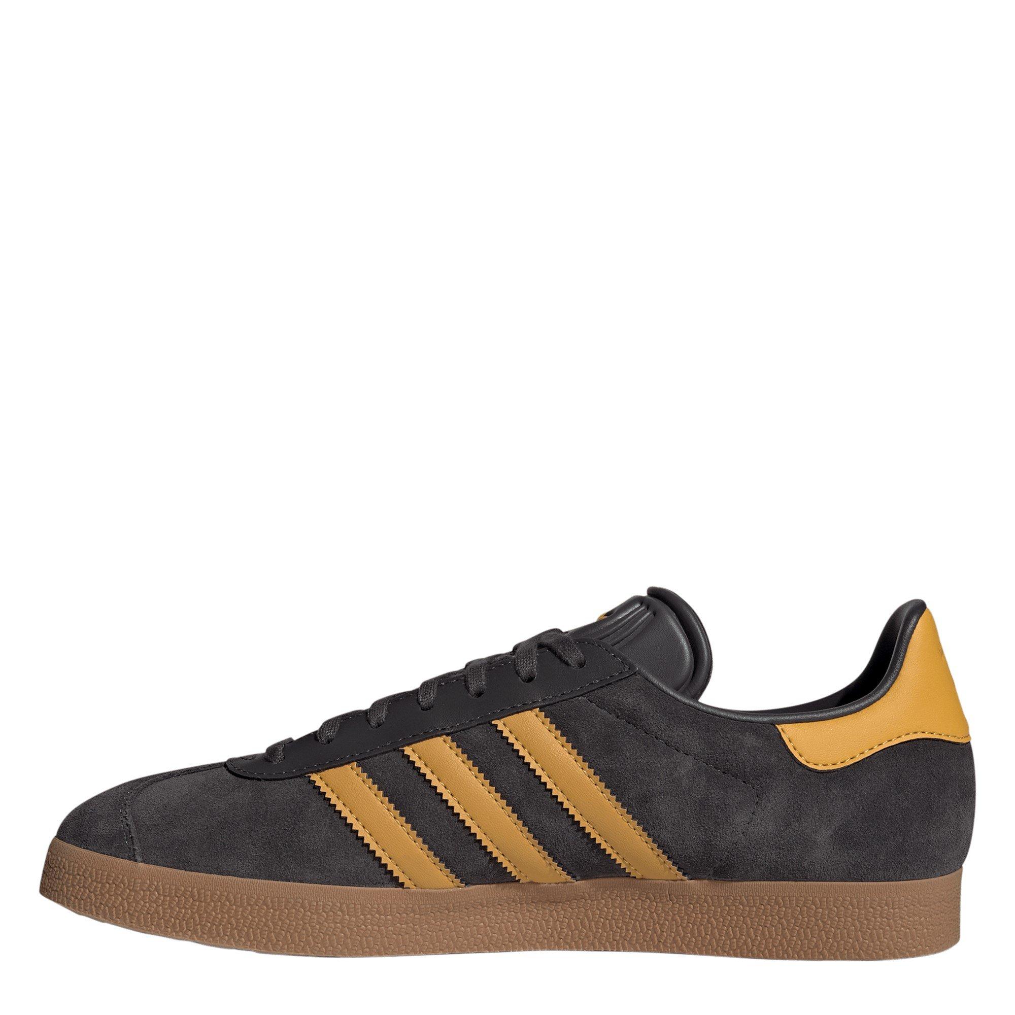 Sort/Gul/Gummi - adidas - Gazelle Terrace Icons Trainers Mens - 2