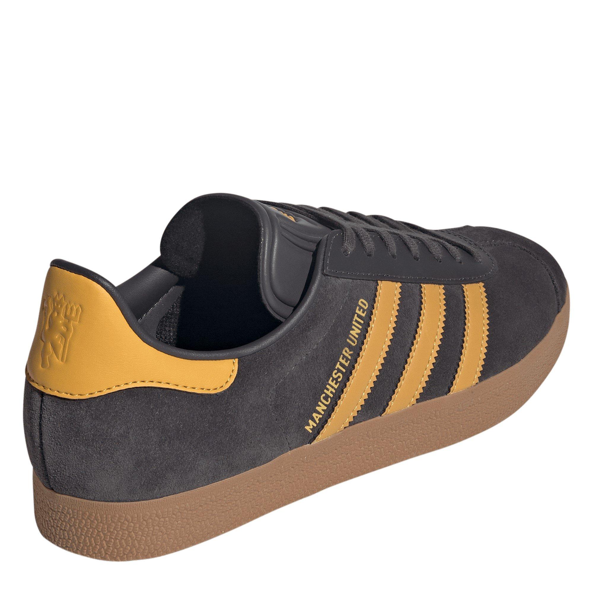 Sort/Gul/Gummi - adidas - Gazelle Terrace Icons Trainers Mens - 4