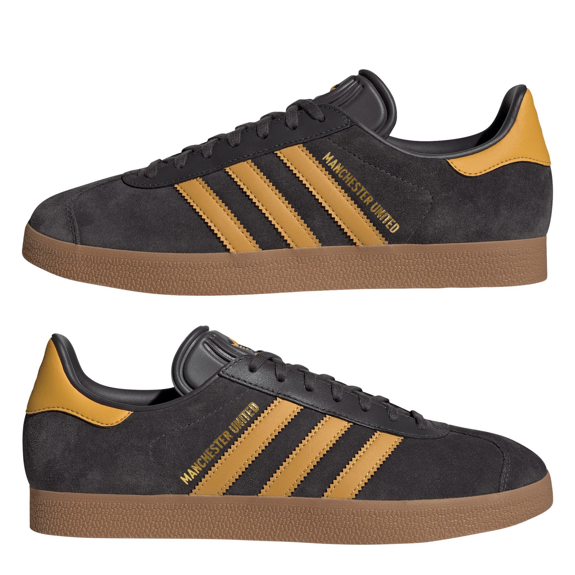Sort/Gul/Gummi - adidas - Gazelle Terrace Icons Trainers Mens - 9