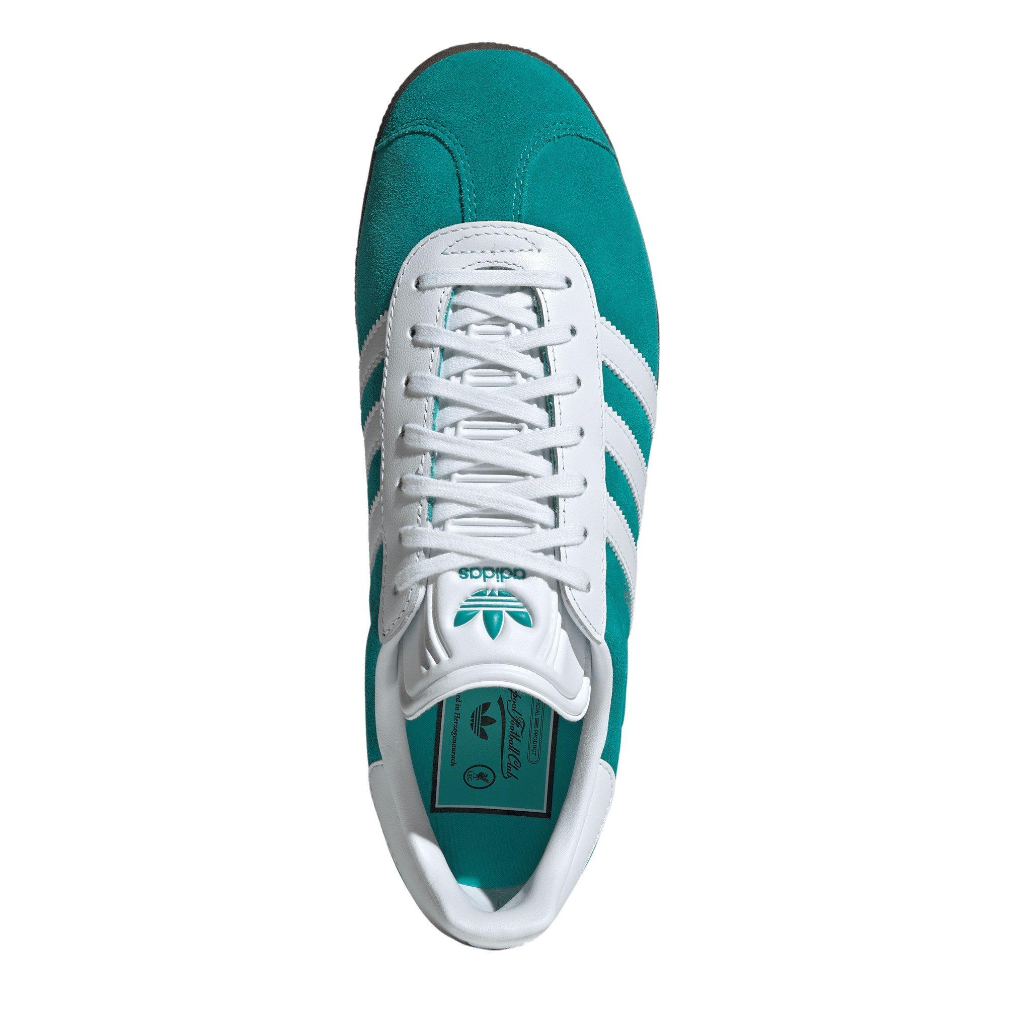 Green/White/Gum - adidas - Gazelle Terrace Icons Trainers Mens - 5