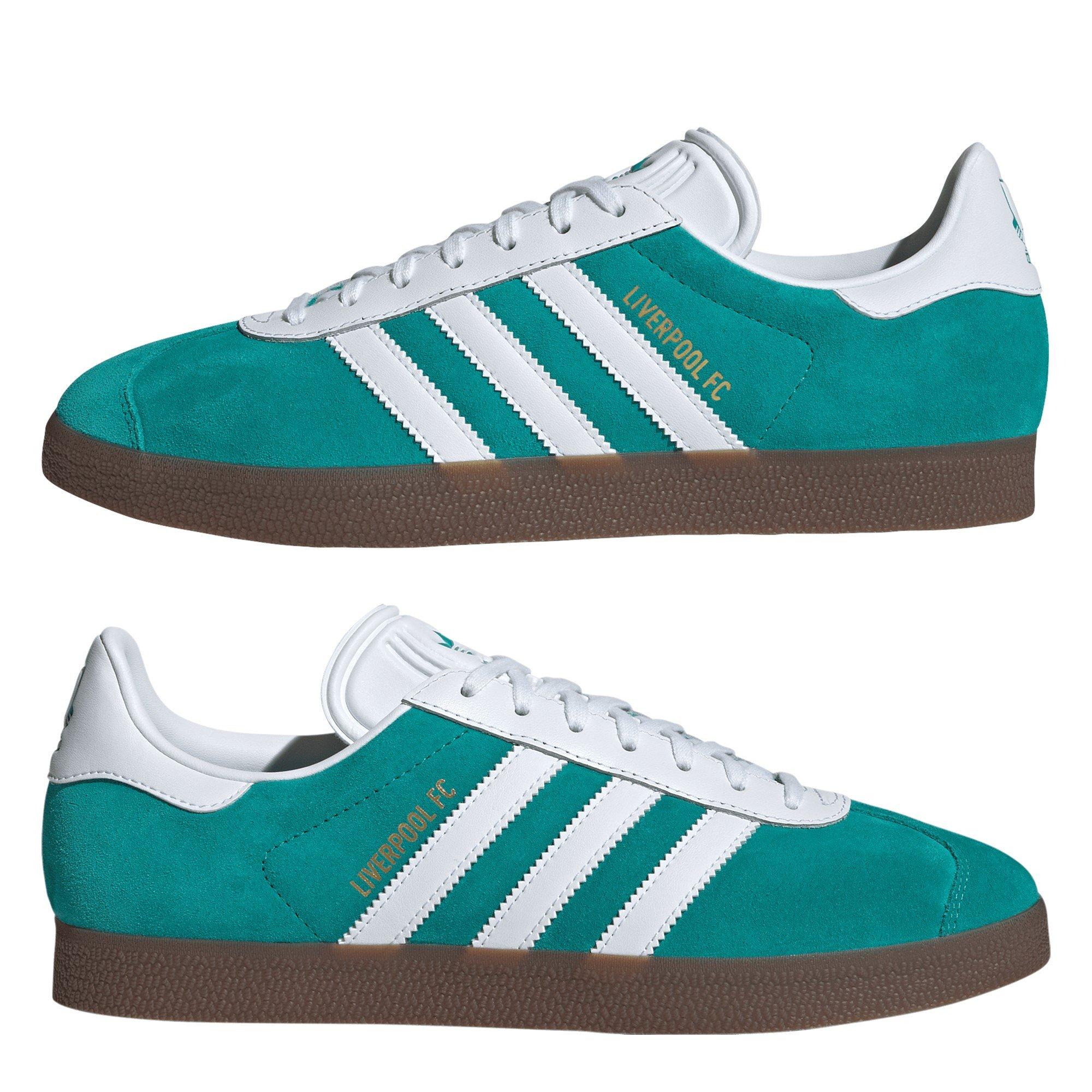 Green/White/Gum - adidas - Gazelle Terrace Icons Trainers Mens - 9