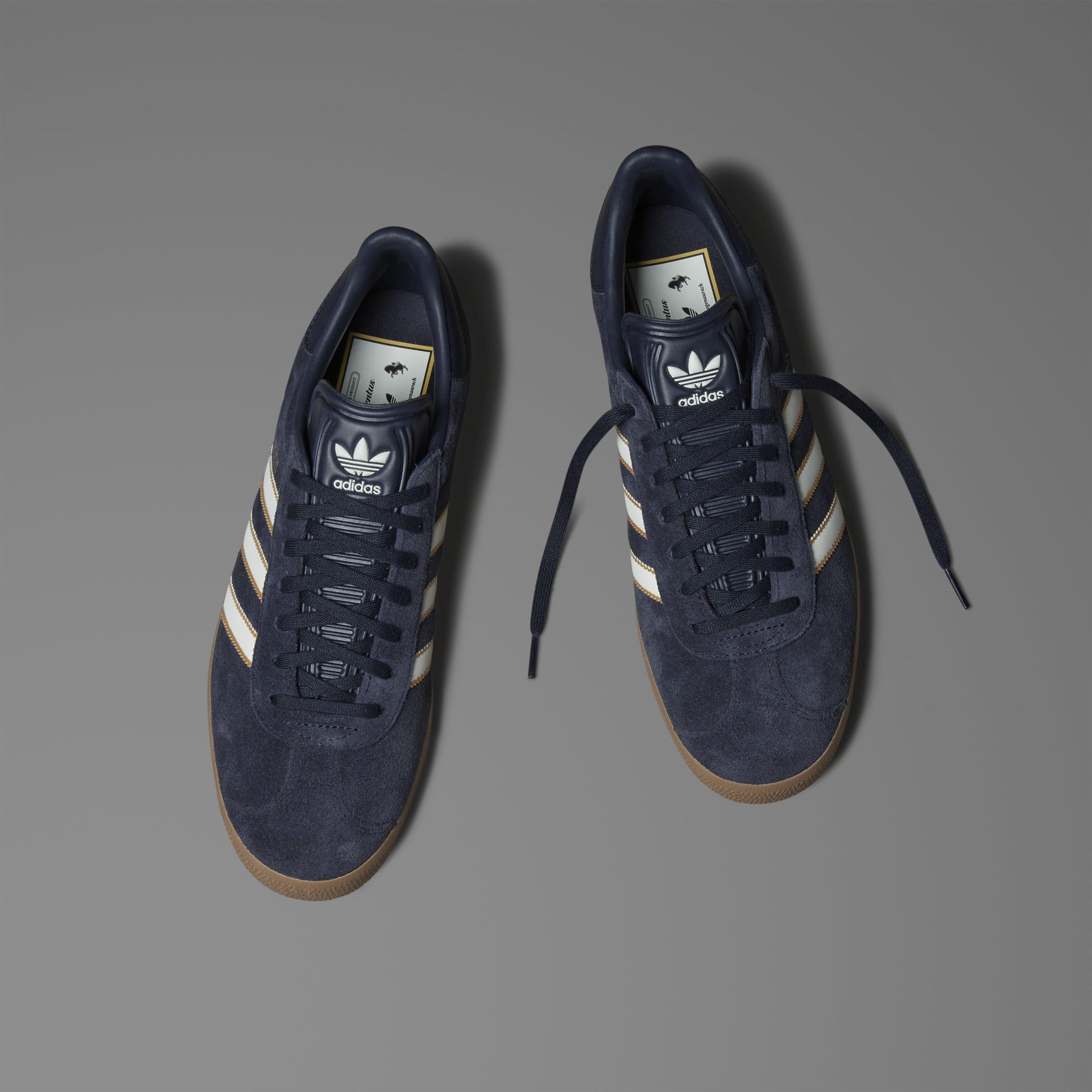 Navy/White/Gold - adidas - Gazelle Terrace Icons Trainers Mens - 13