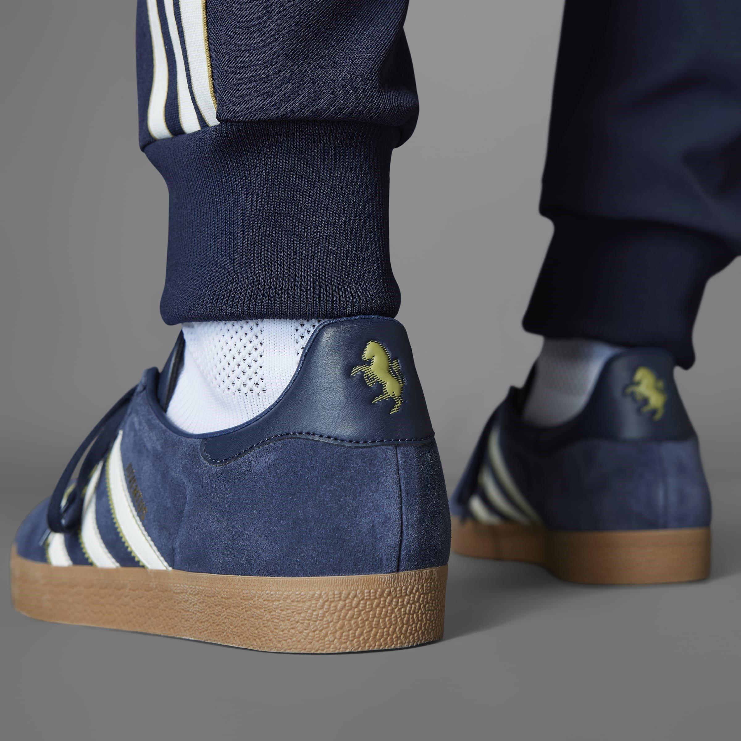 Navy/White/Gold - adidas - Gazelle Terrace Icons Trainers Mens - 15