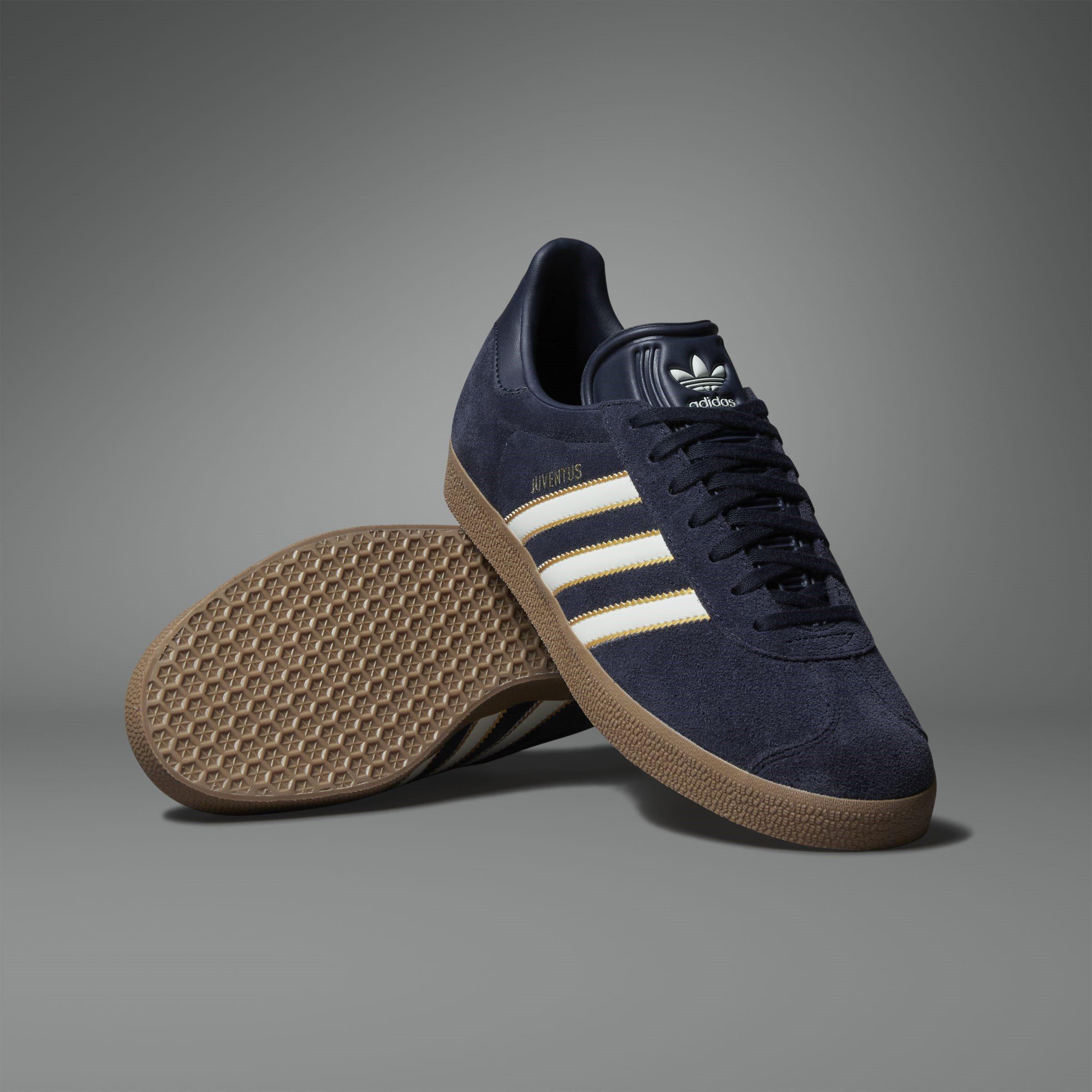 Navy/White/Gold - adidas - Gazelle Terrace Icons Trainers Mens - 10