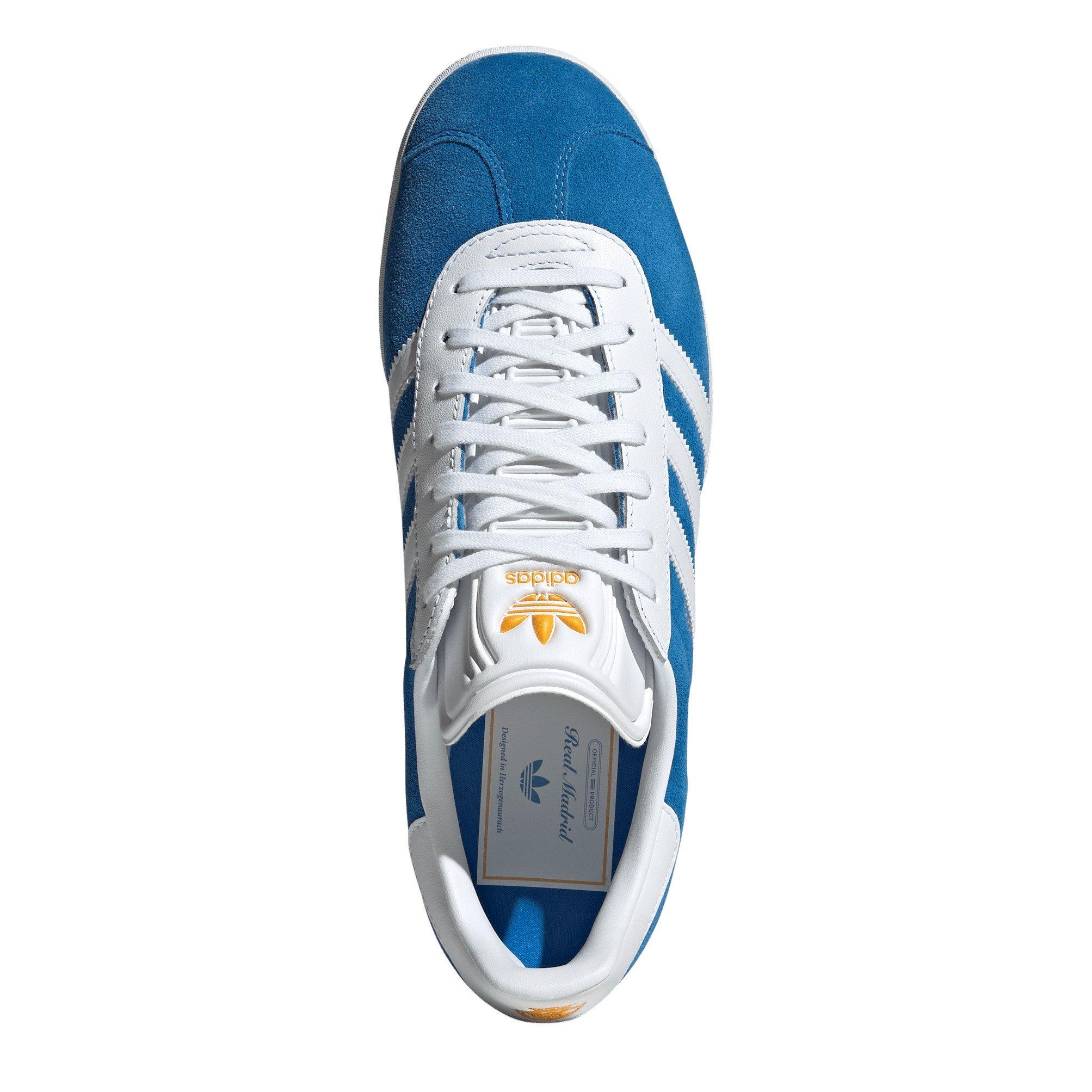 Blauw/Wit/Geel - adidas - Gazelle Terrace Icons Trainers Mens - 5