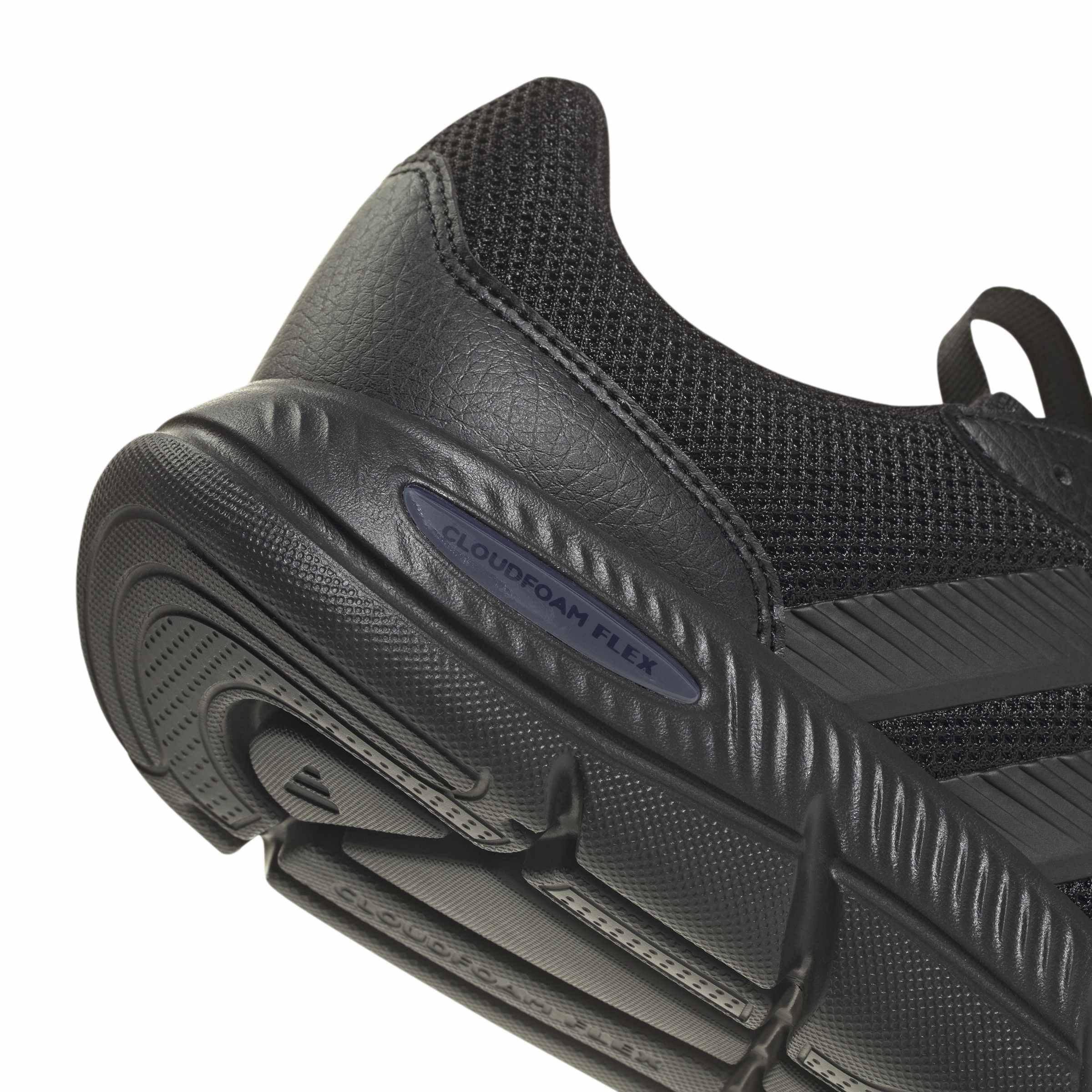 Core Black/Grey - adidas - Cloudfoam Flex Mens Shoes - 7