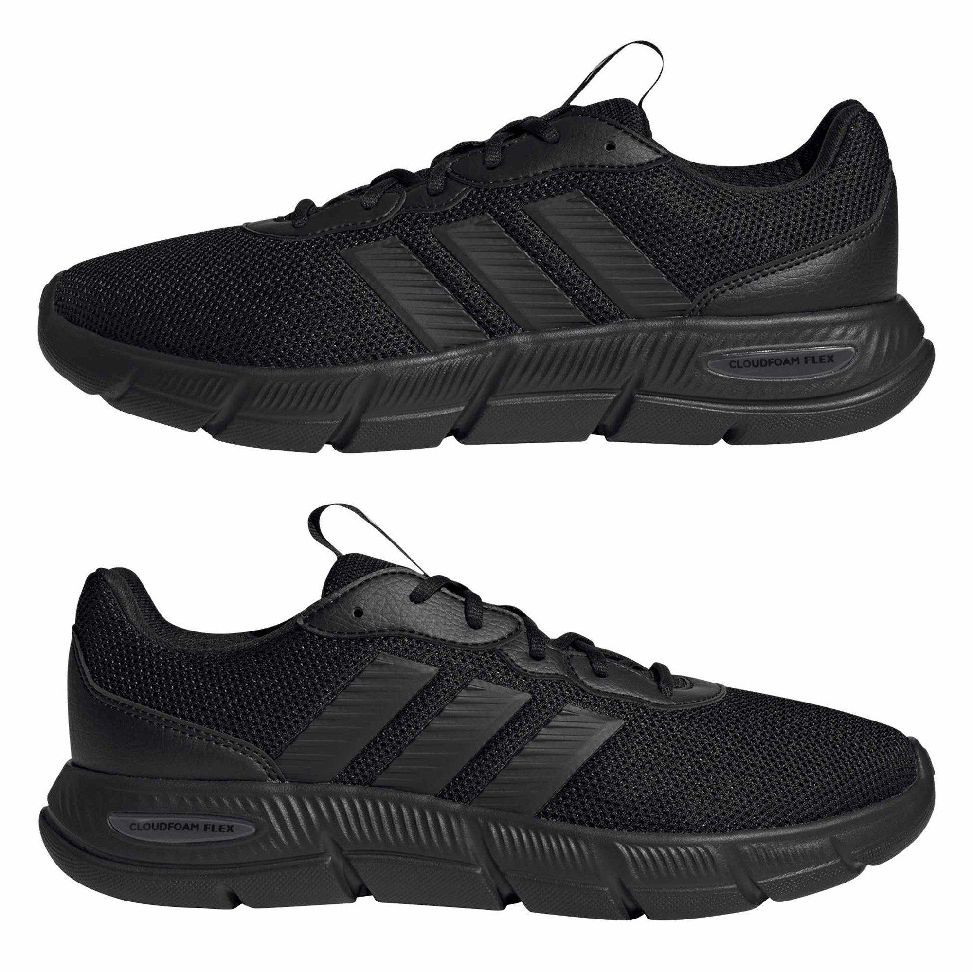 Core Black/Grey - adidas - Cloudfoam Flex Mens Shoes - 9
