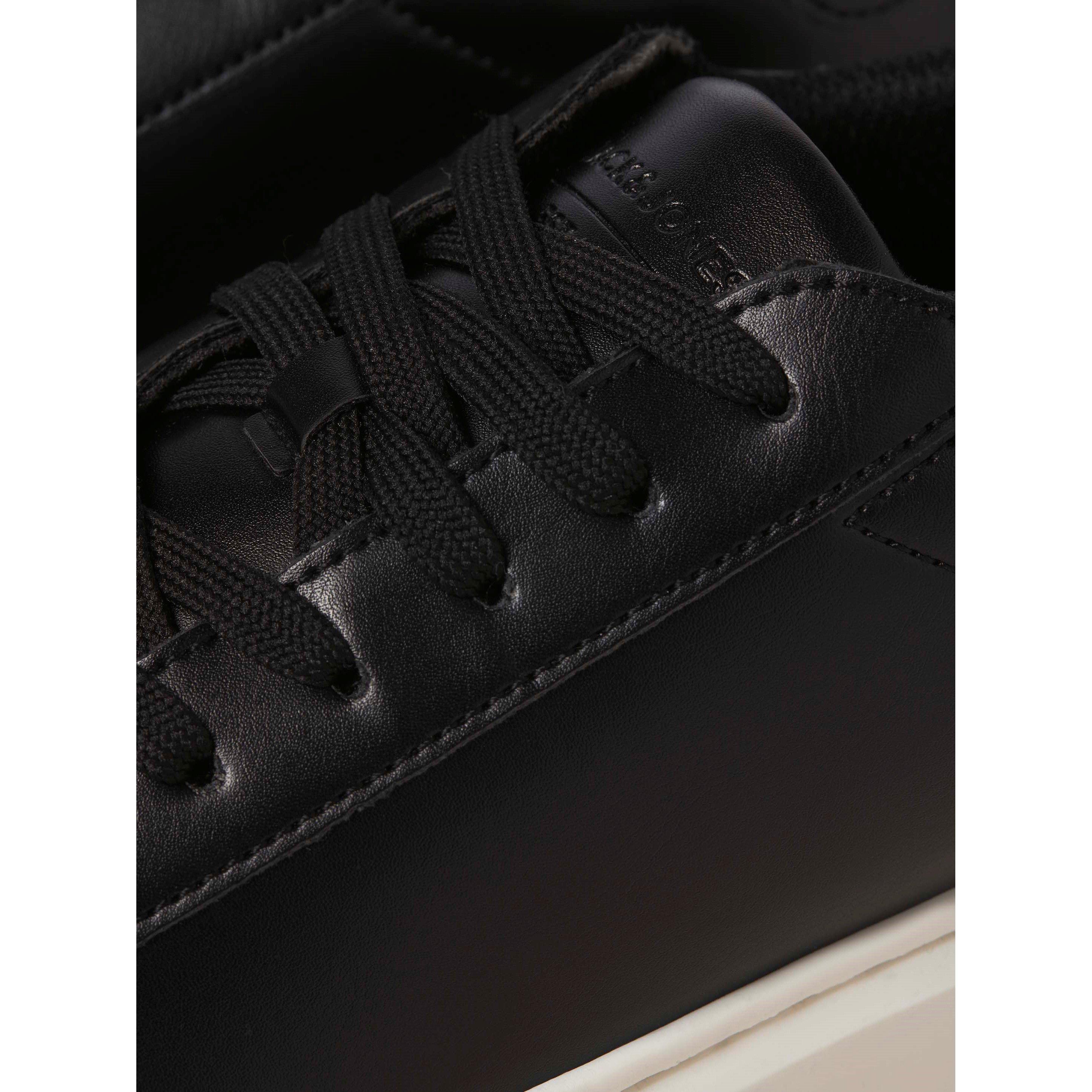 Anthrazit - Jack and Jones - Aspire Cupsole PU Sneakers Mens - 4