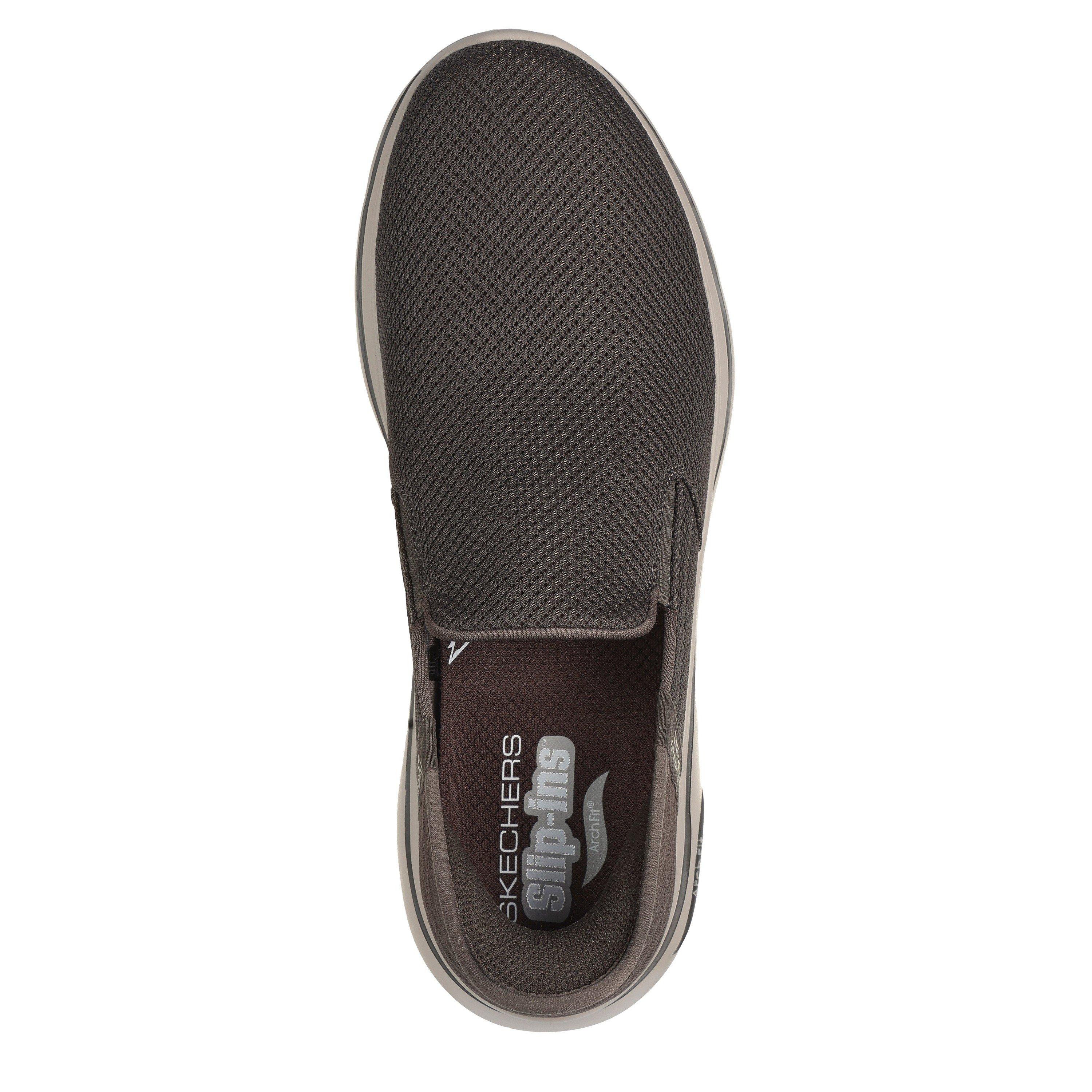 Taupe - Skechers - Skechers Go Walk Arc Sn99 - 4
