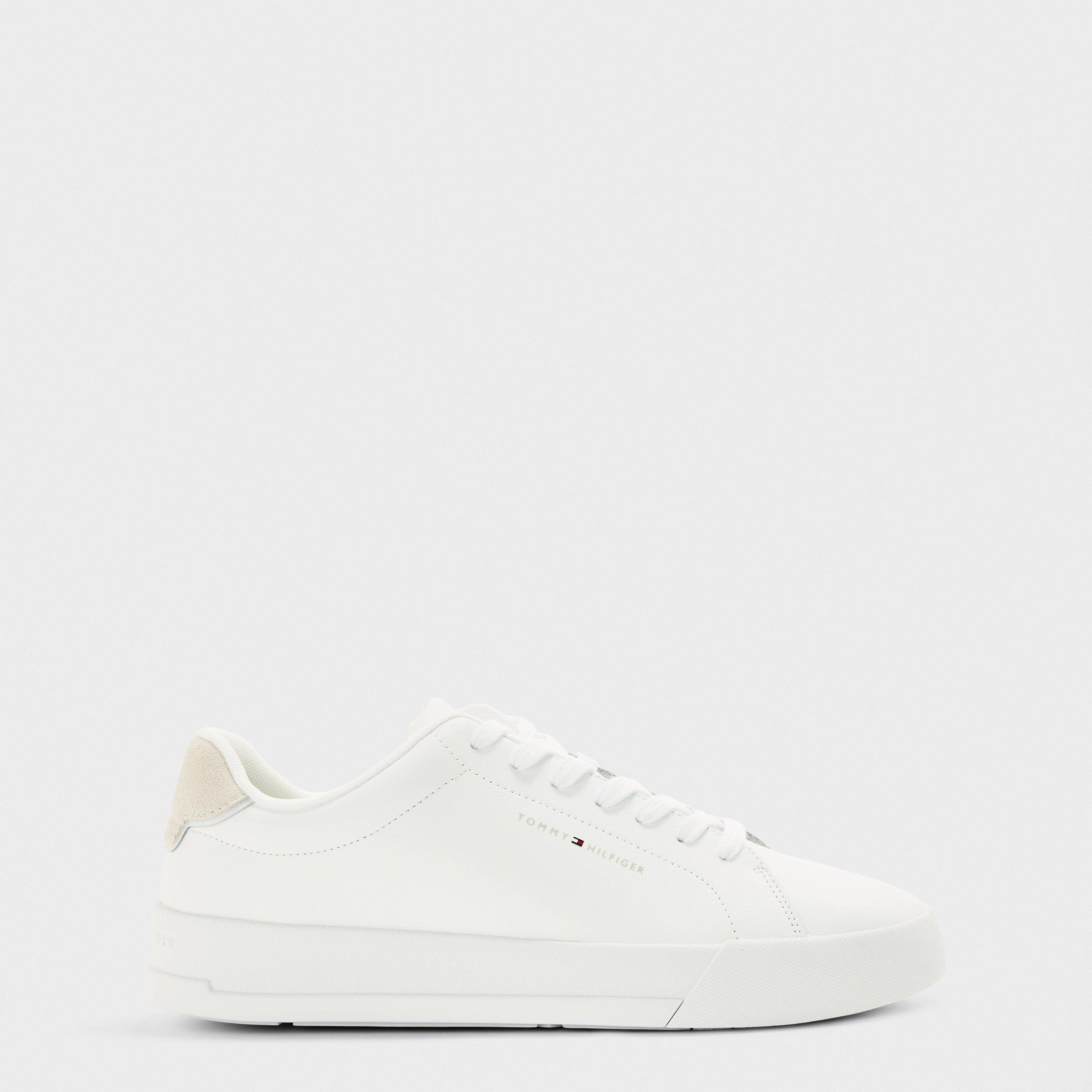 Tommy Hilfiger Men's Court Trainers - White - Size 7 (41)