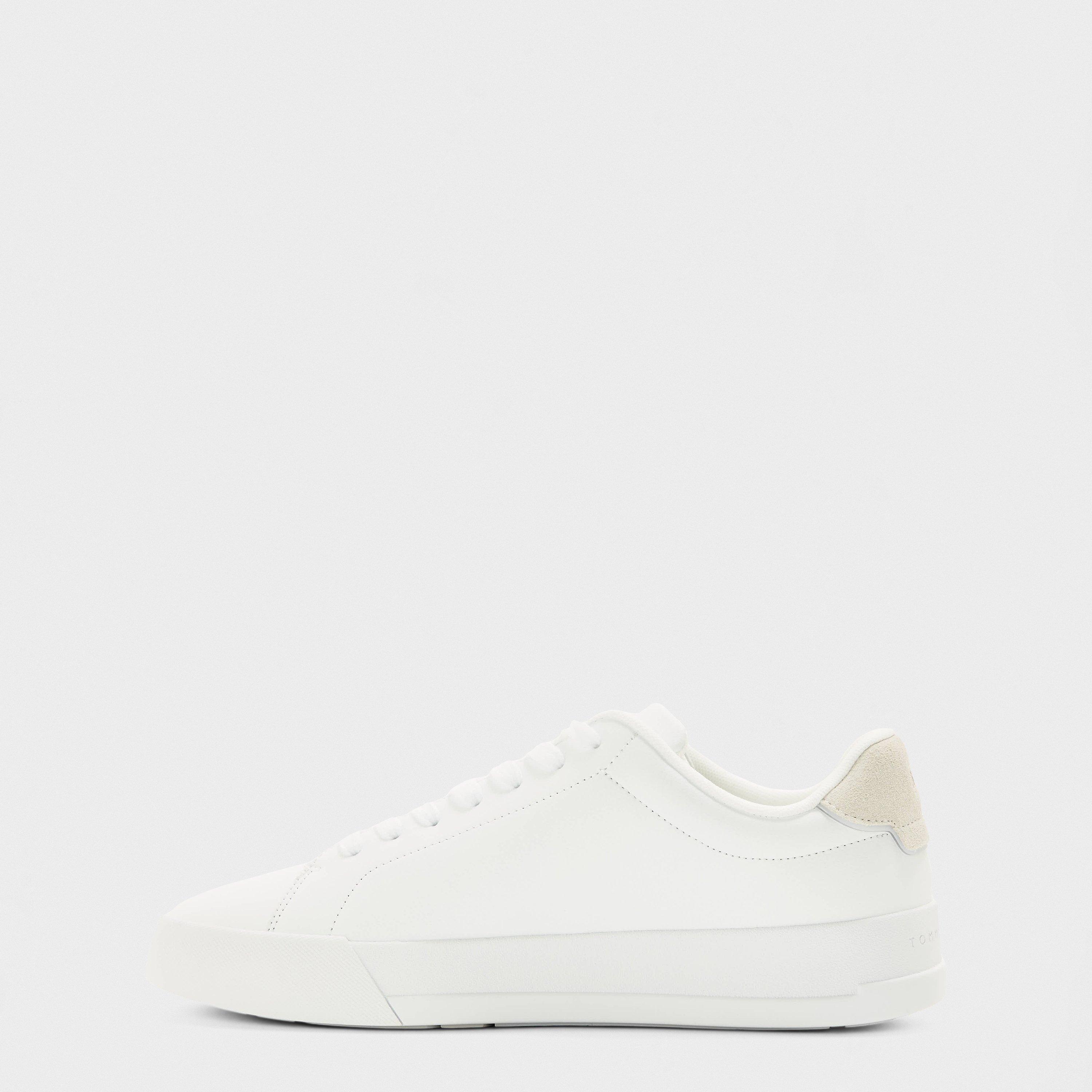 White - Tommy Hilfiger - Men's Court Trainers - 2