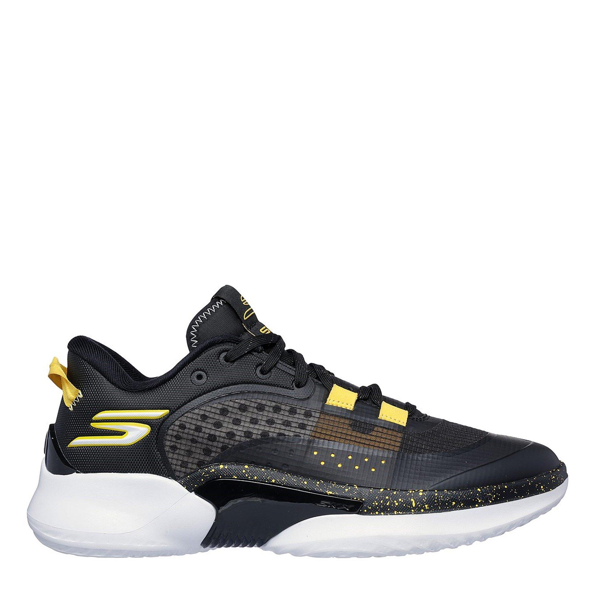 Black - Skechers - Basketball Resagrip Trainers Mens - 3