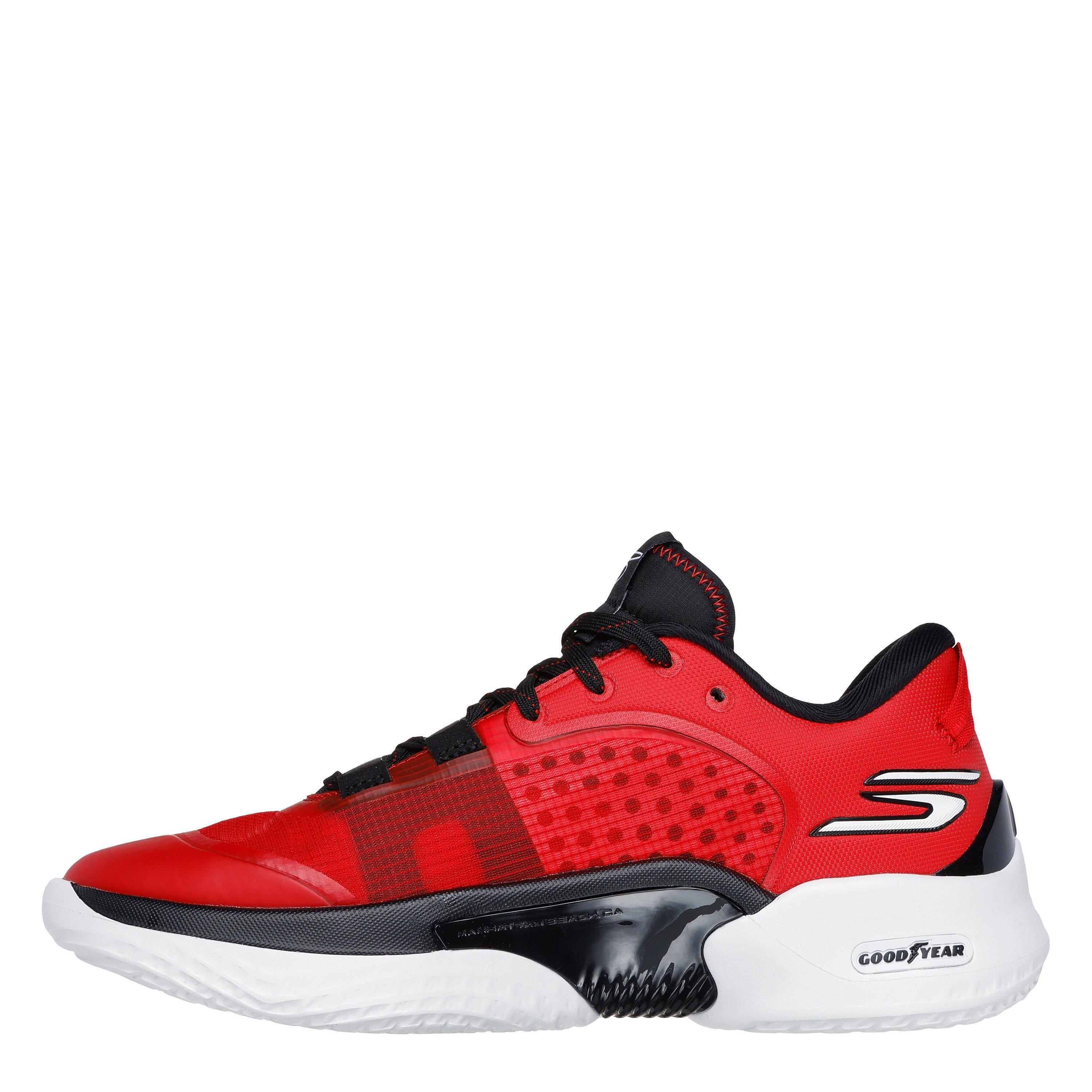 Red - Skechers - Basketball Resagrip Trainers Mens - 2