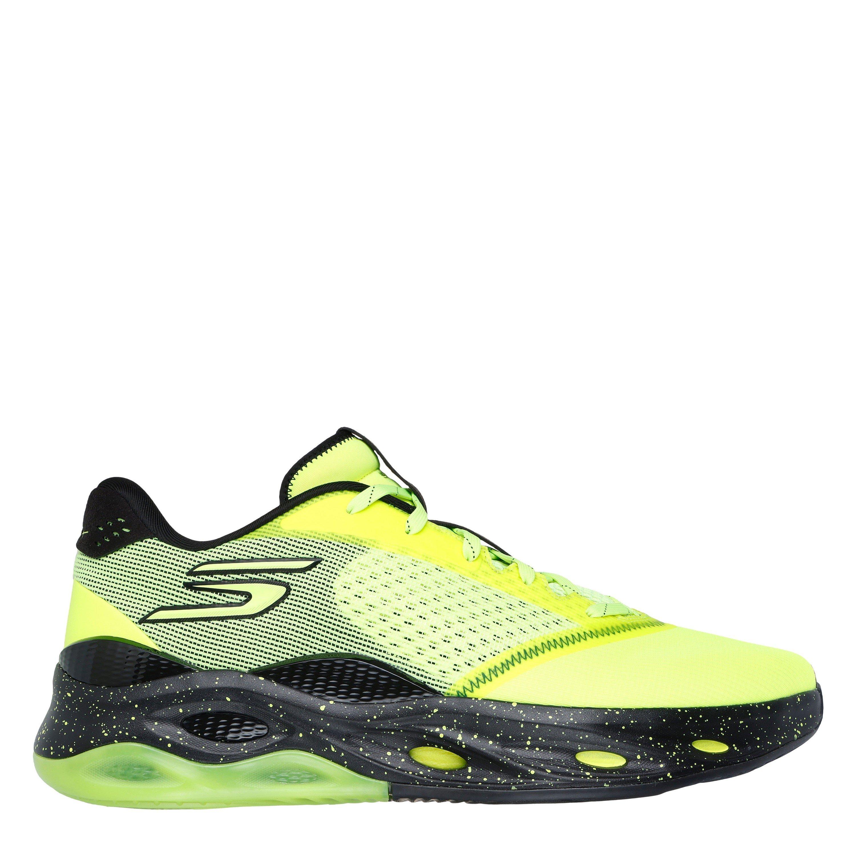 Skechers Men's Basketball Float Low Trainer - Yellow/Black - 11.5 (47)